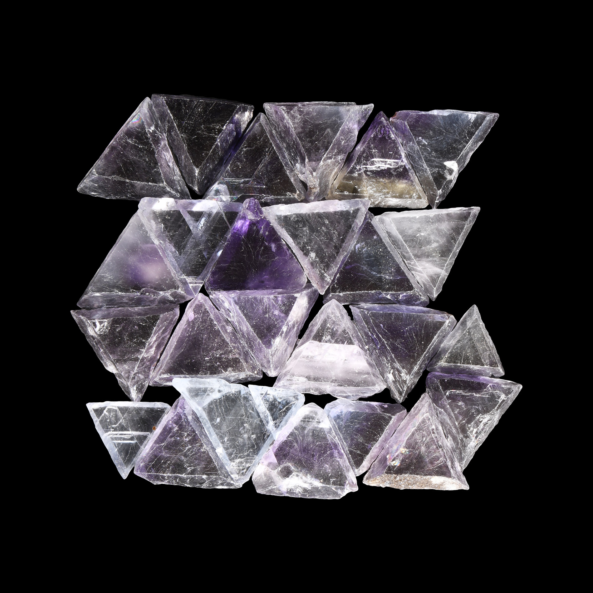 Natural History - Fluorite Triangle Collection