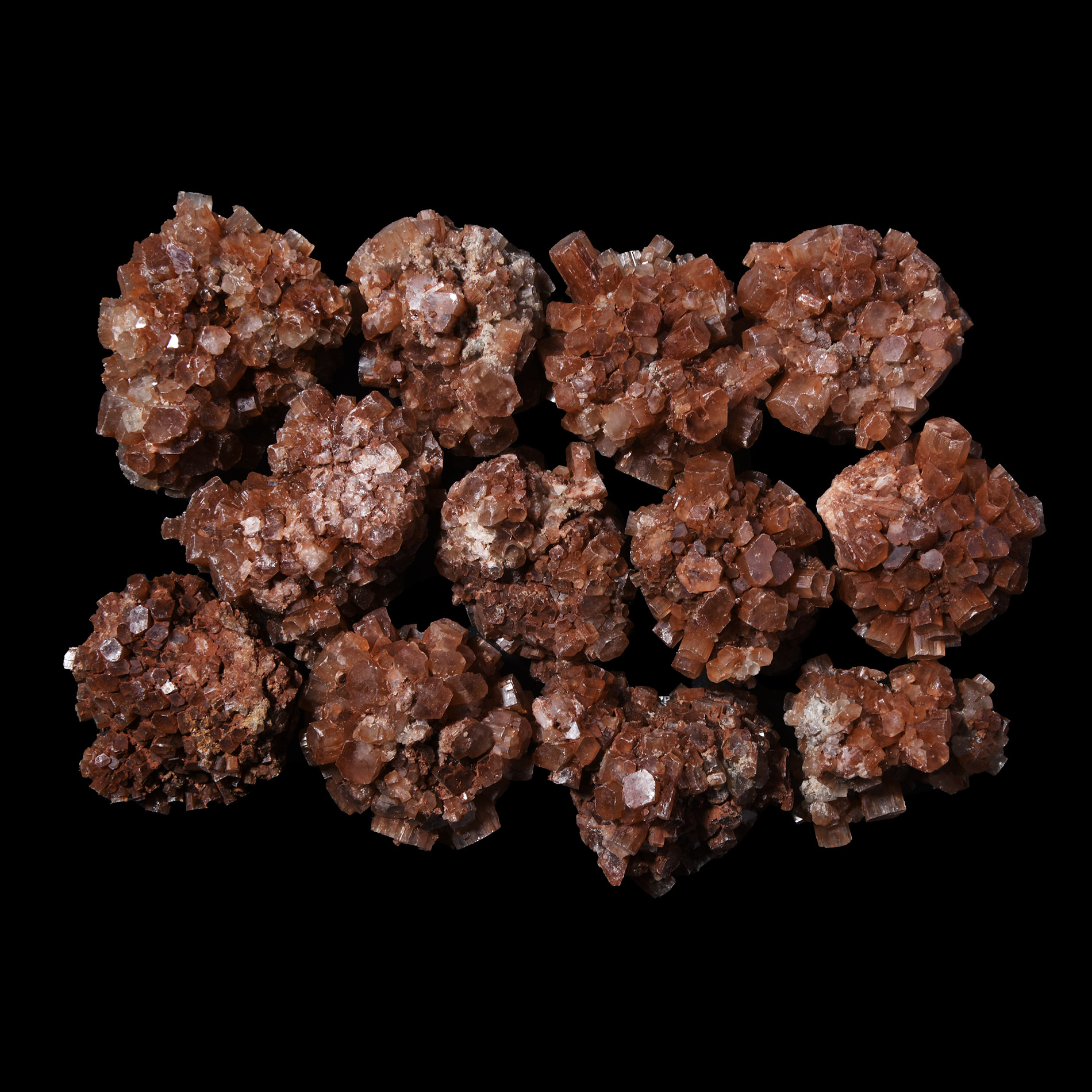 Large Aragonite 'Sputnik' Crystal Collection