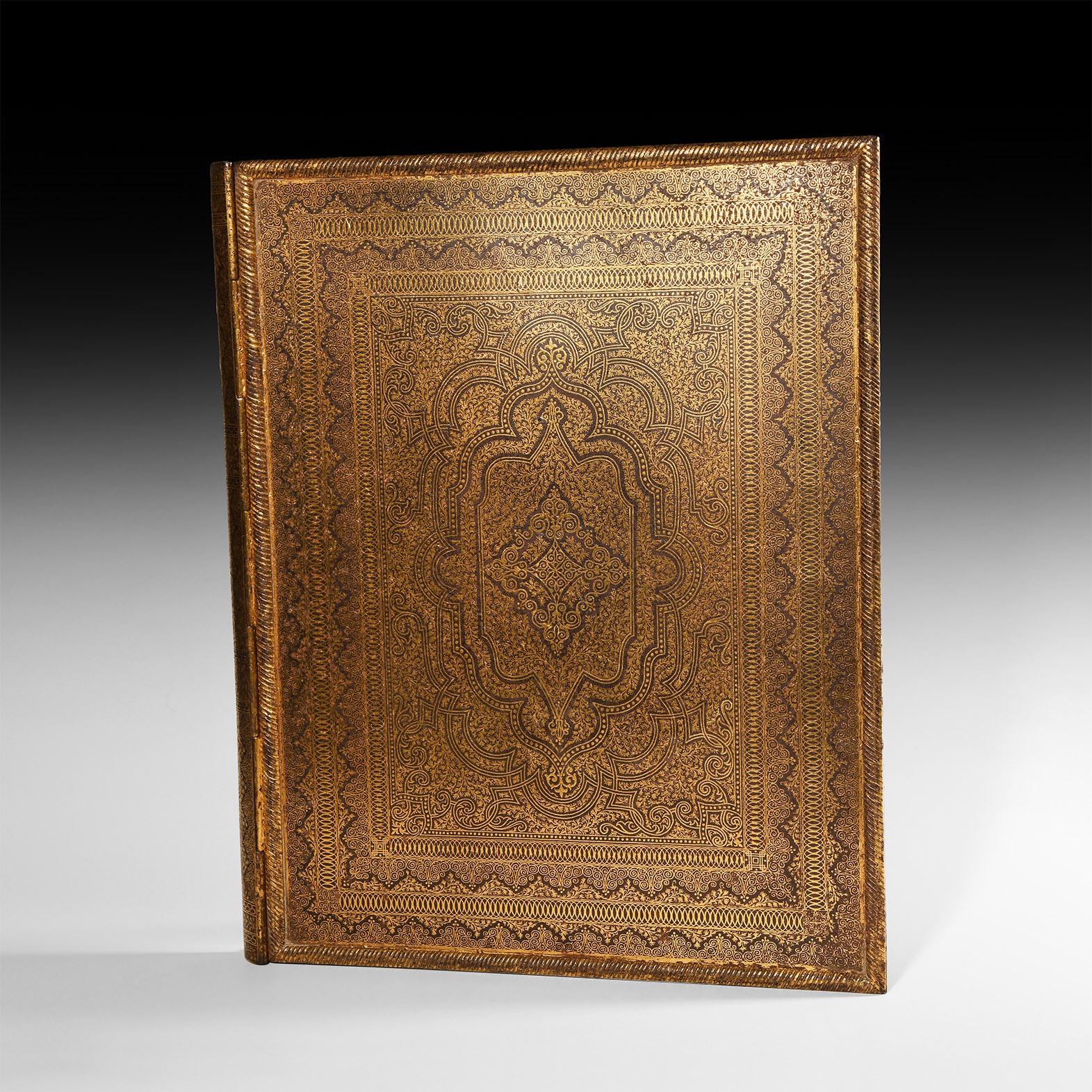 Western Asiatic Gilt Qur'an Cover