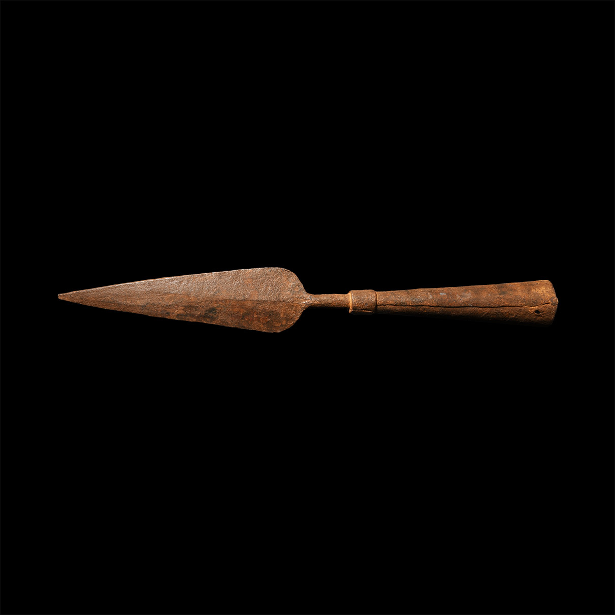 Post Medieval Iron Socketted Spearhead