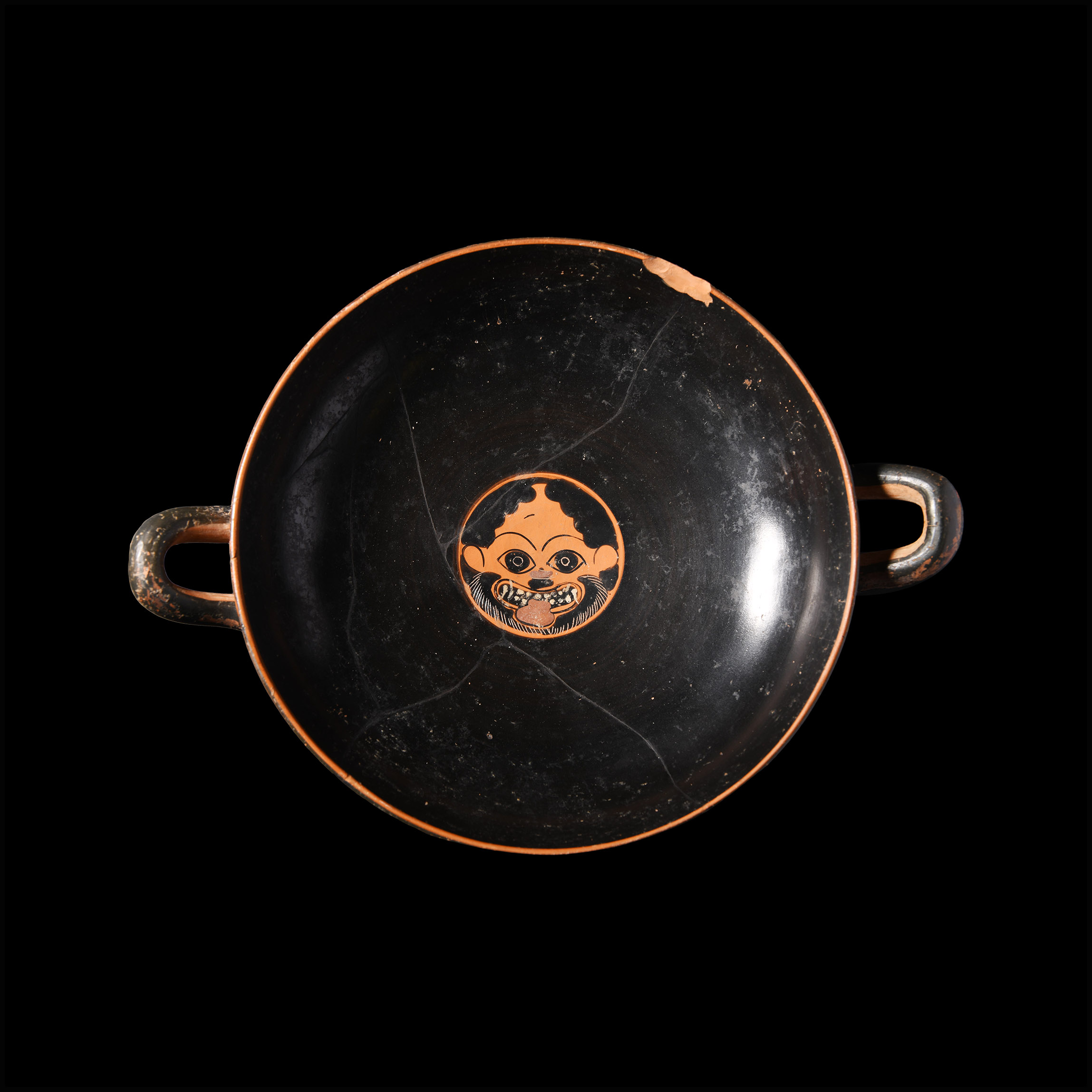 Greek Attic Black-Figure Kylix Eye-Cup
