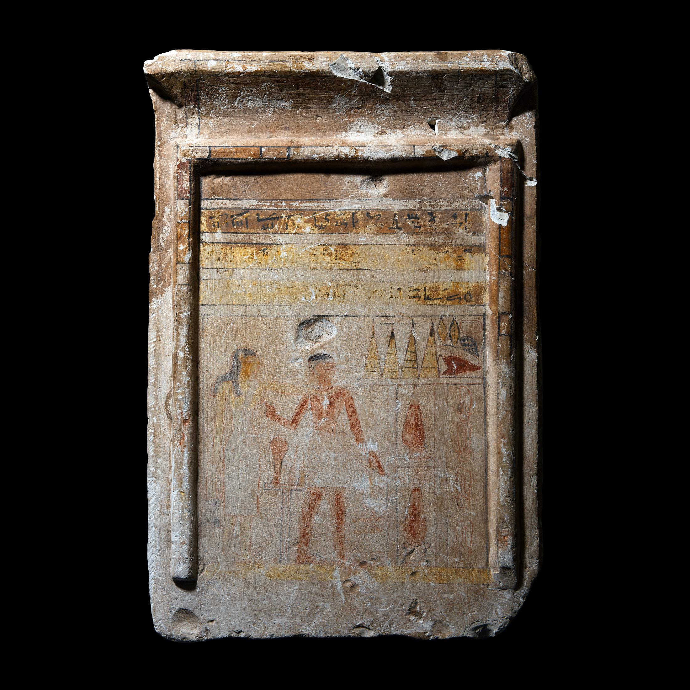 Egyptian Stela Representing a False Door