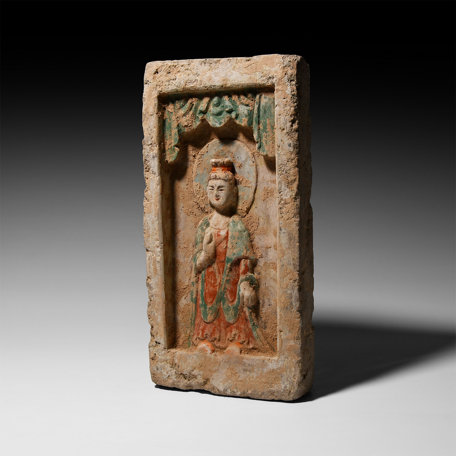 Chinese Wei Buddha Brick