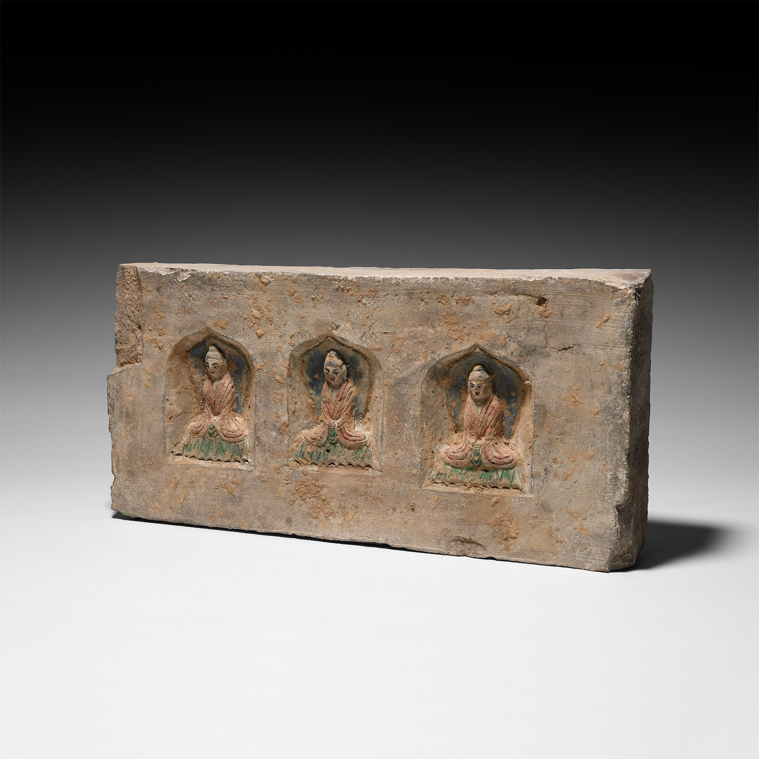 Chinese Wei Buddha Brick