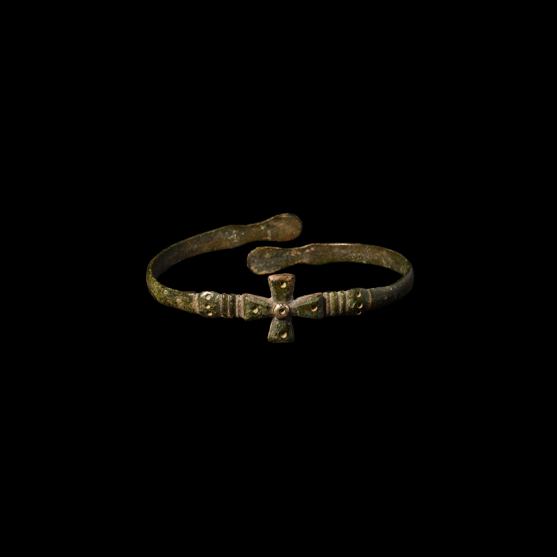Byzantine Bracelet with Cross