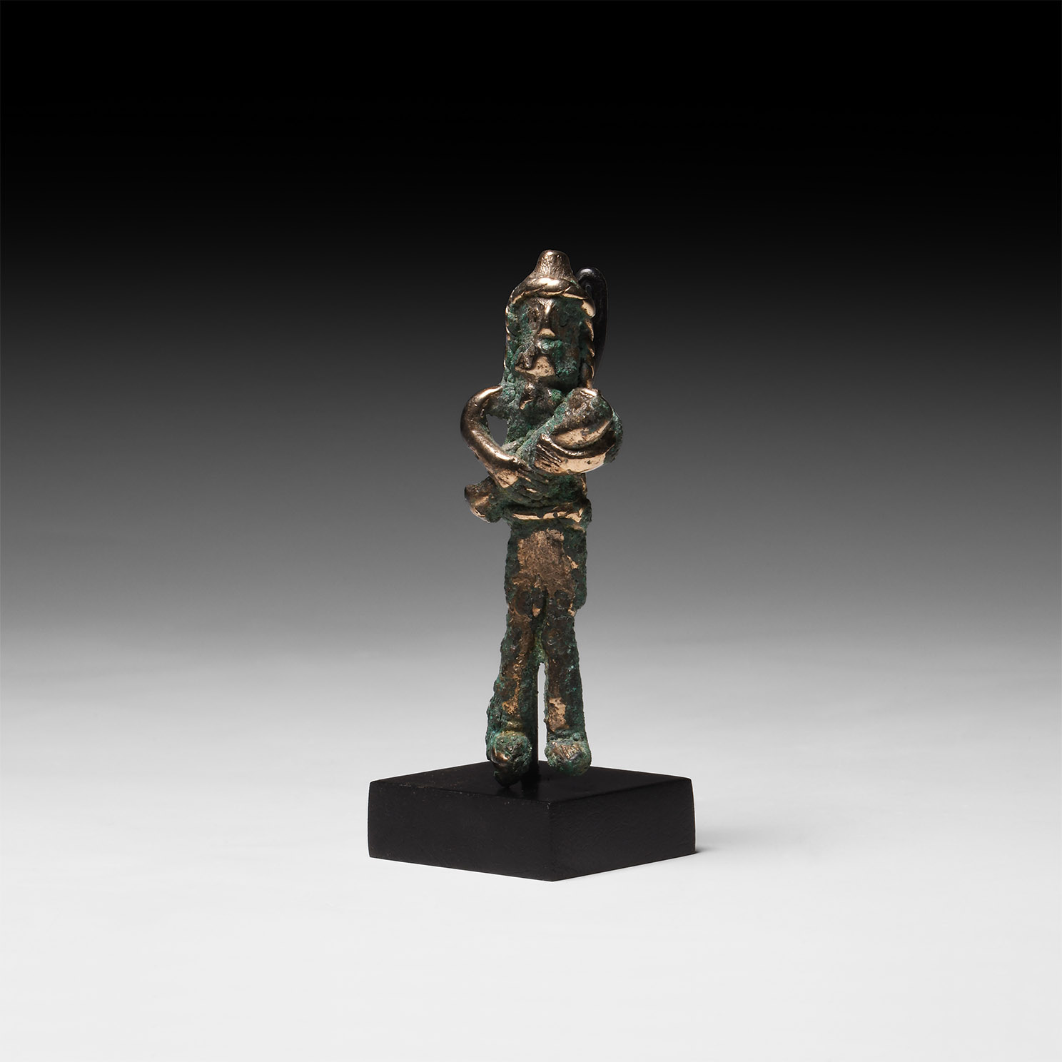 Amlash Mother and Child Figure