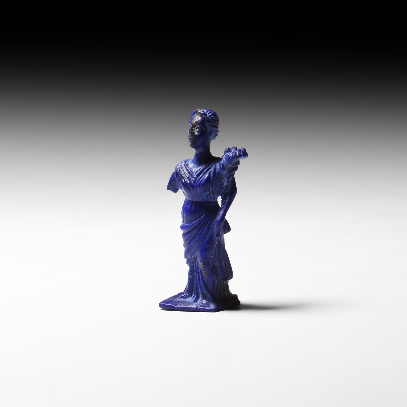 Statuette of Demeter in Lapis Lazuli