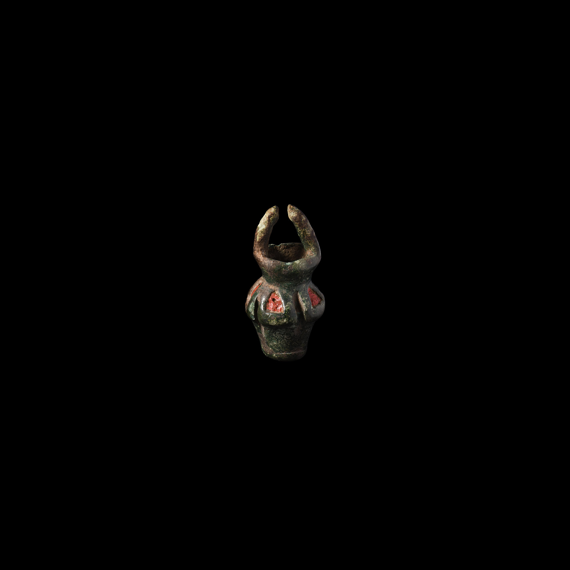 Iron Age Enamelled Votive Vessel