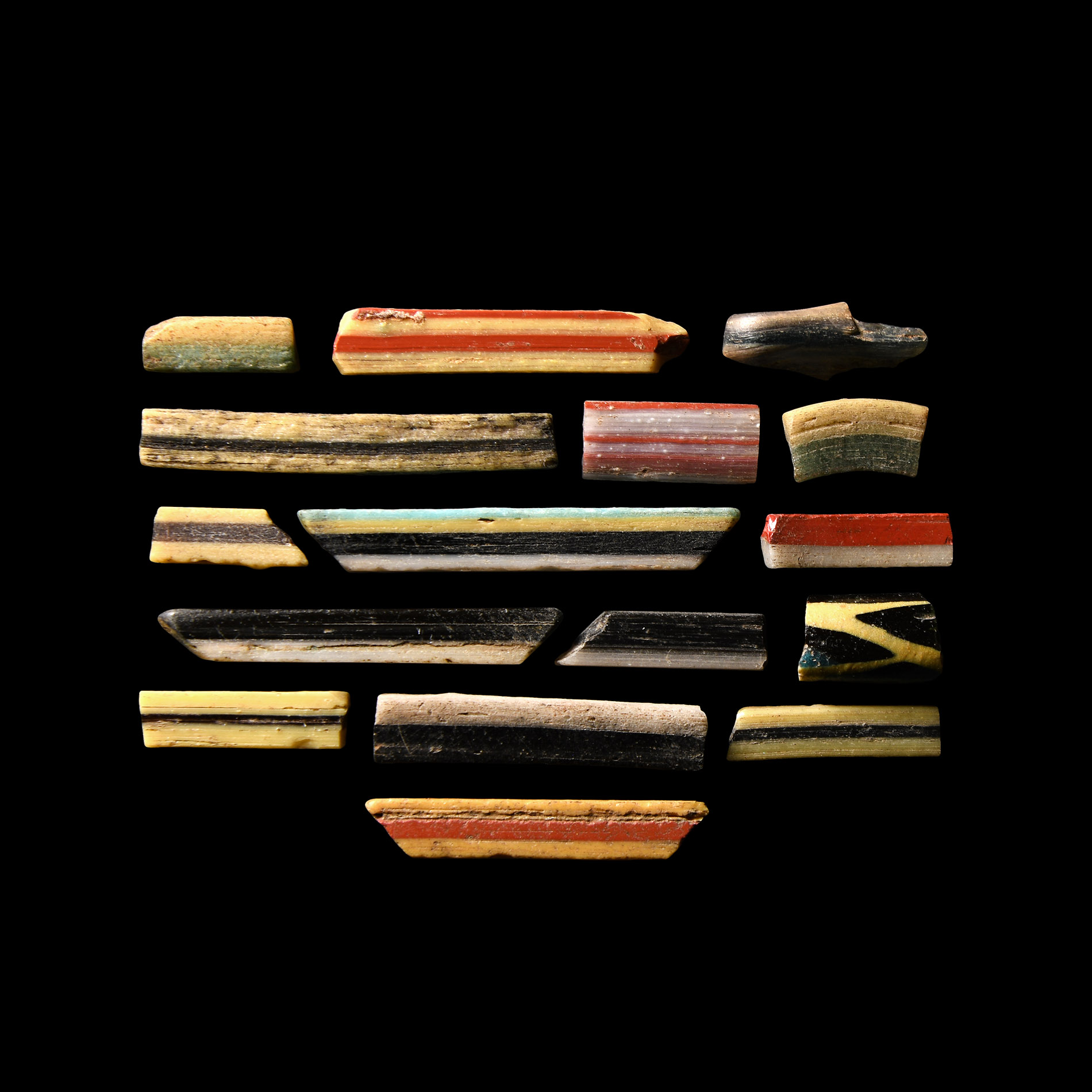 Egyptian Glass Inlay Collection