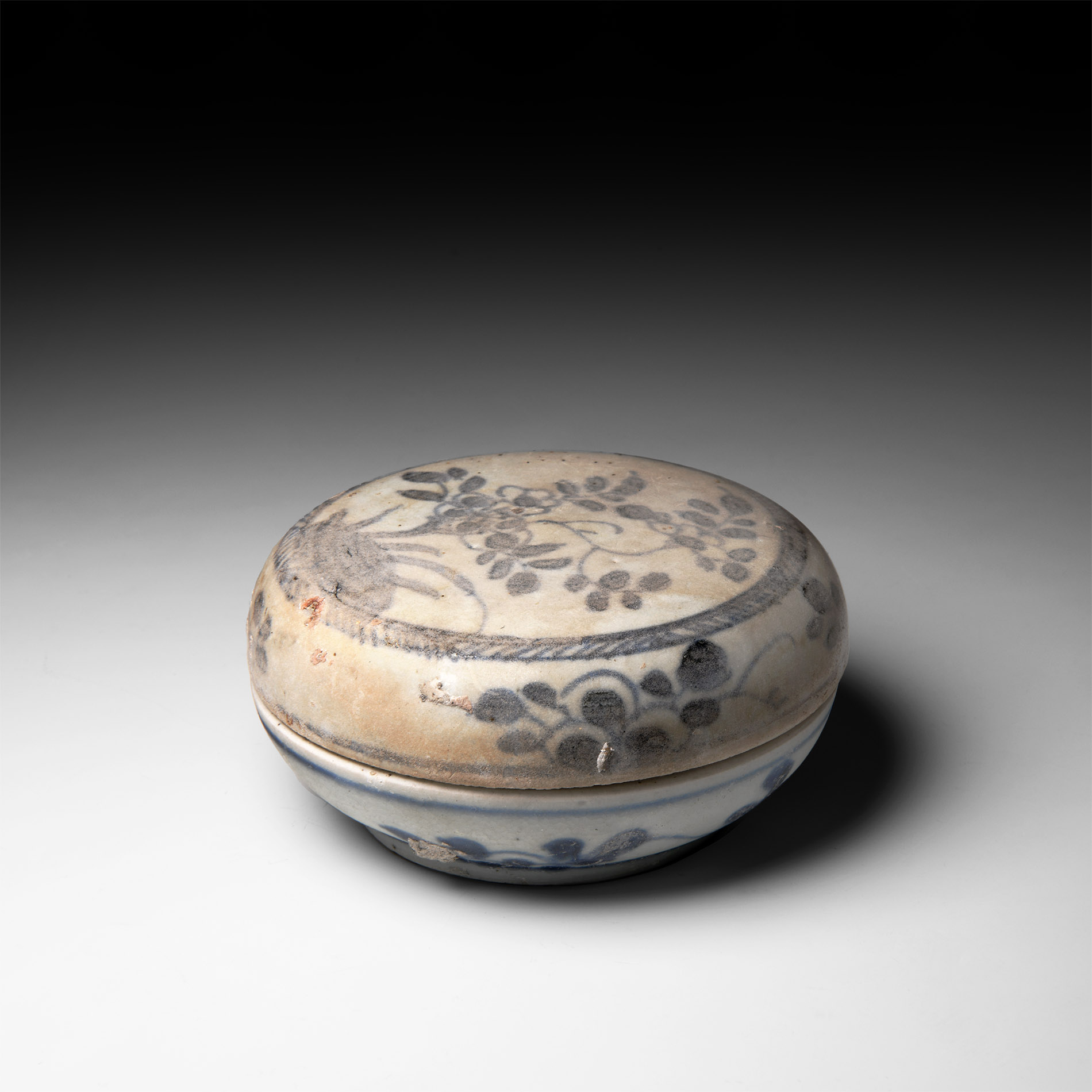 Chinese Glazed Ceramic Cau Mau Shipwreck Box