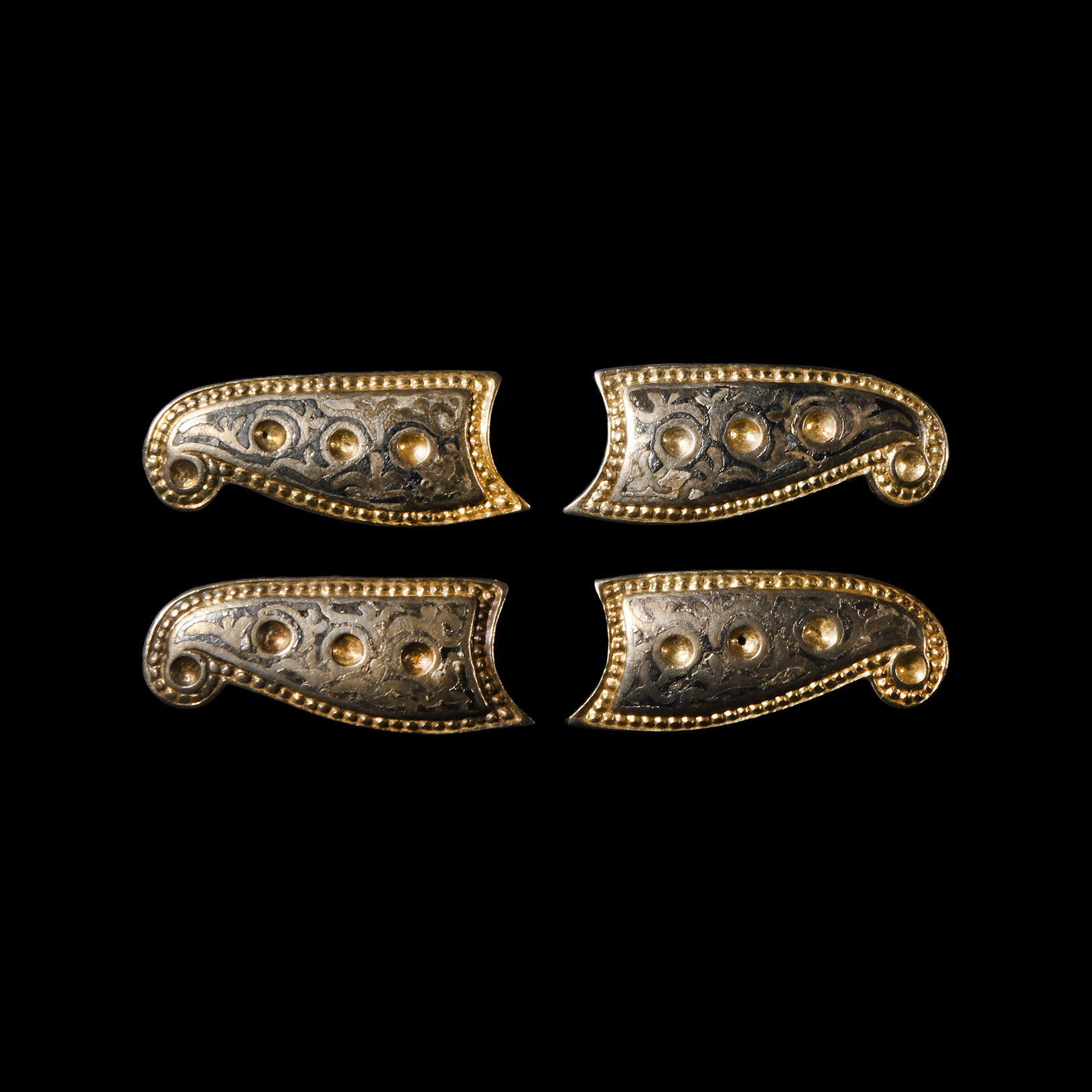 Mongol Silver Belt Mount Group