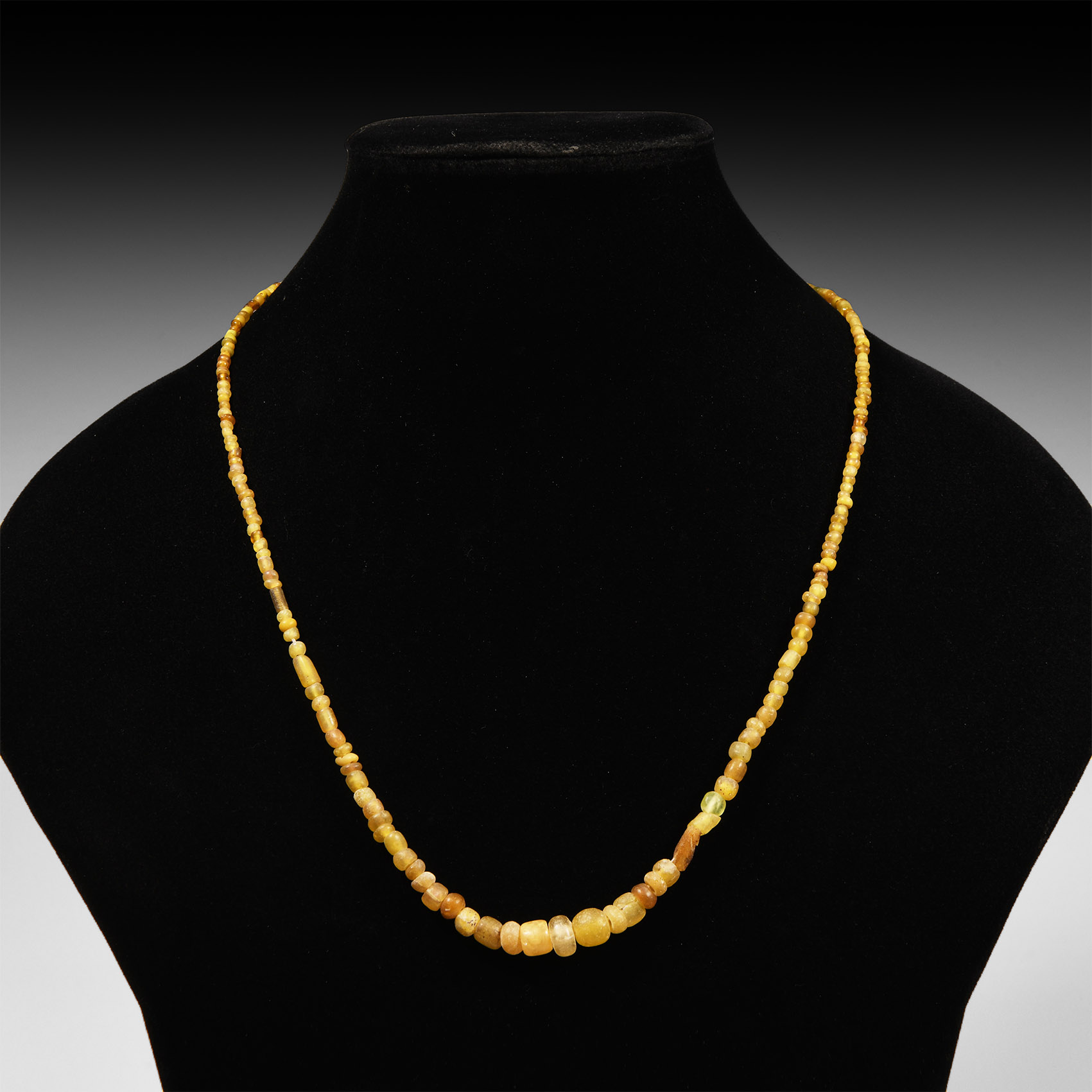 Roman Glass and Other Mixed Bead String