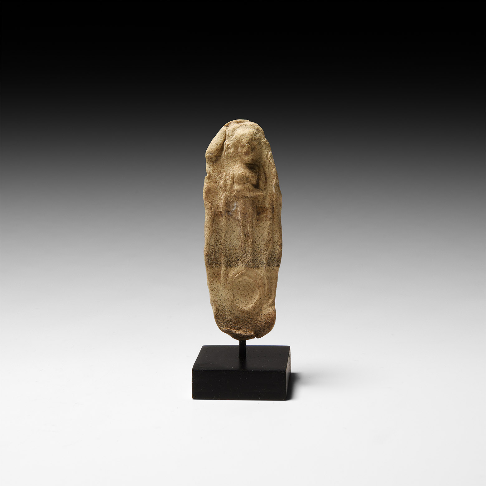 Old Babylonian Terracotta Plaque with Goddess
