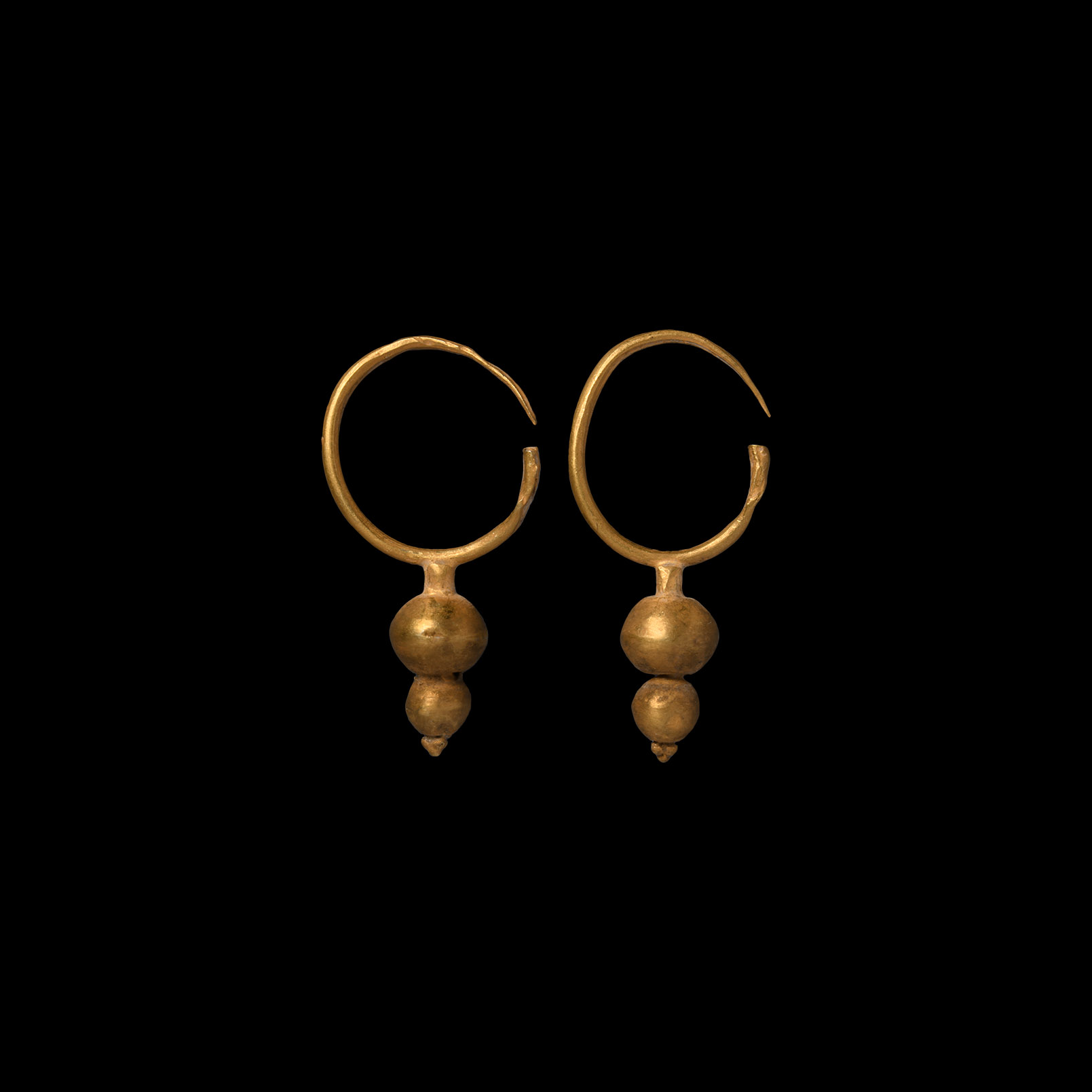 Western Asiatic Gold Earrings