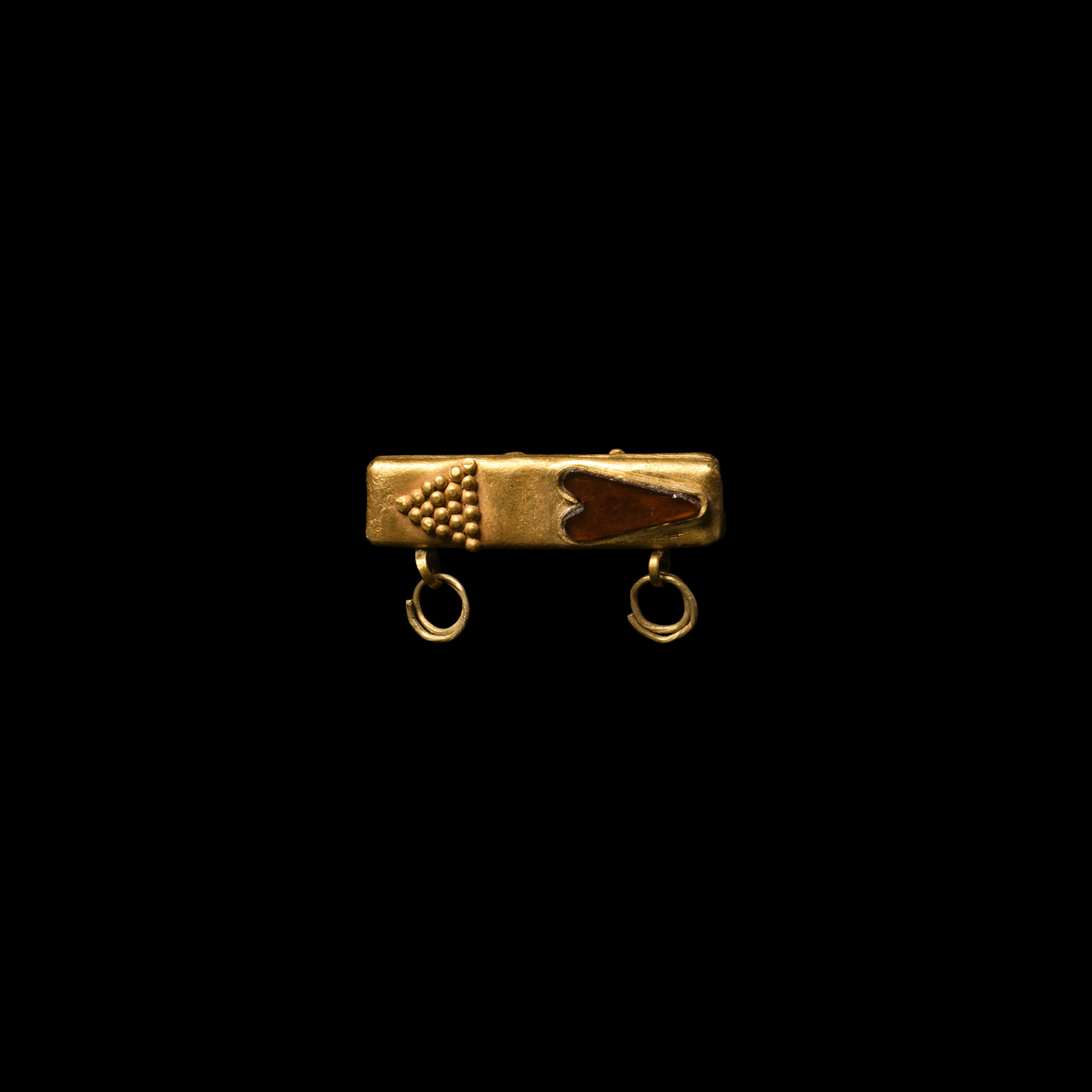 Medieval Gold Love Pendant