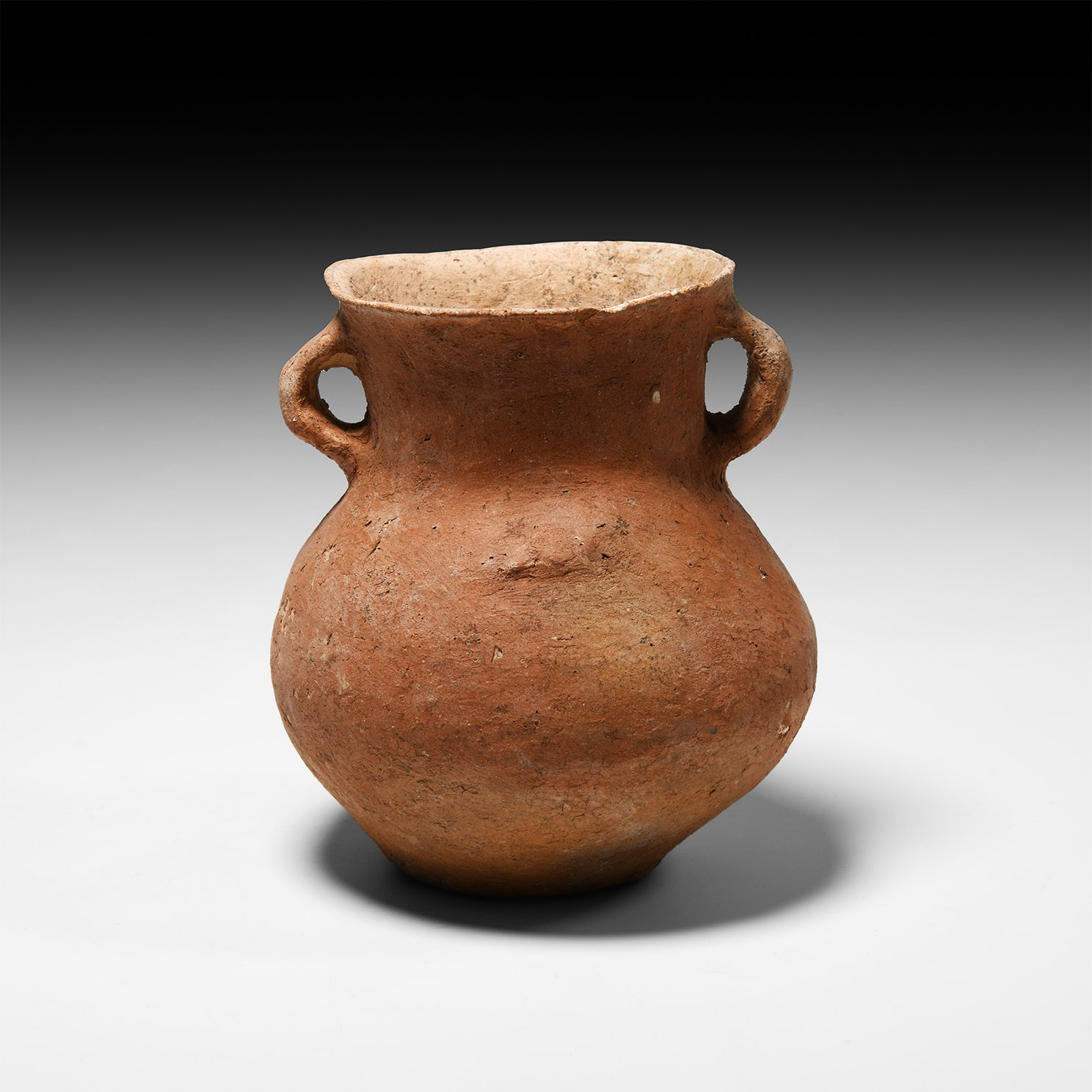 Trans Jordan Redware Burnished Jar