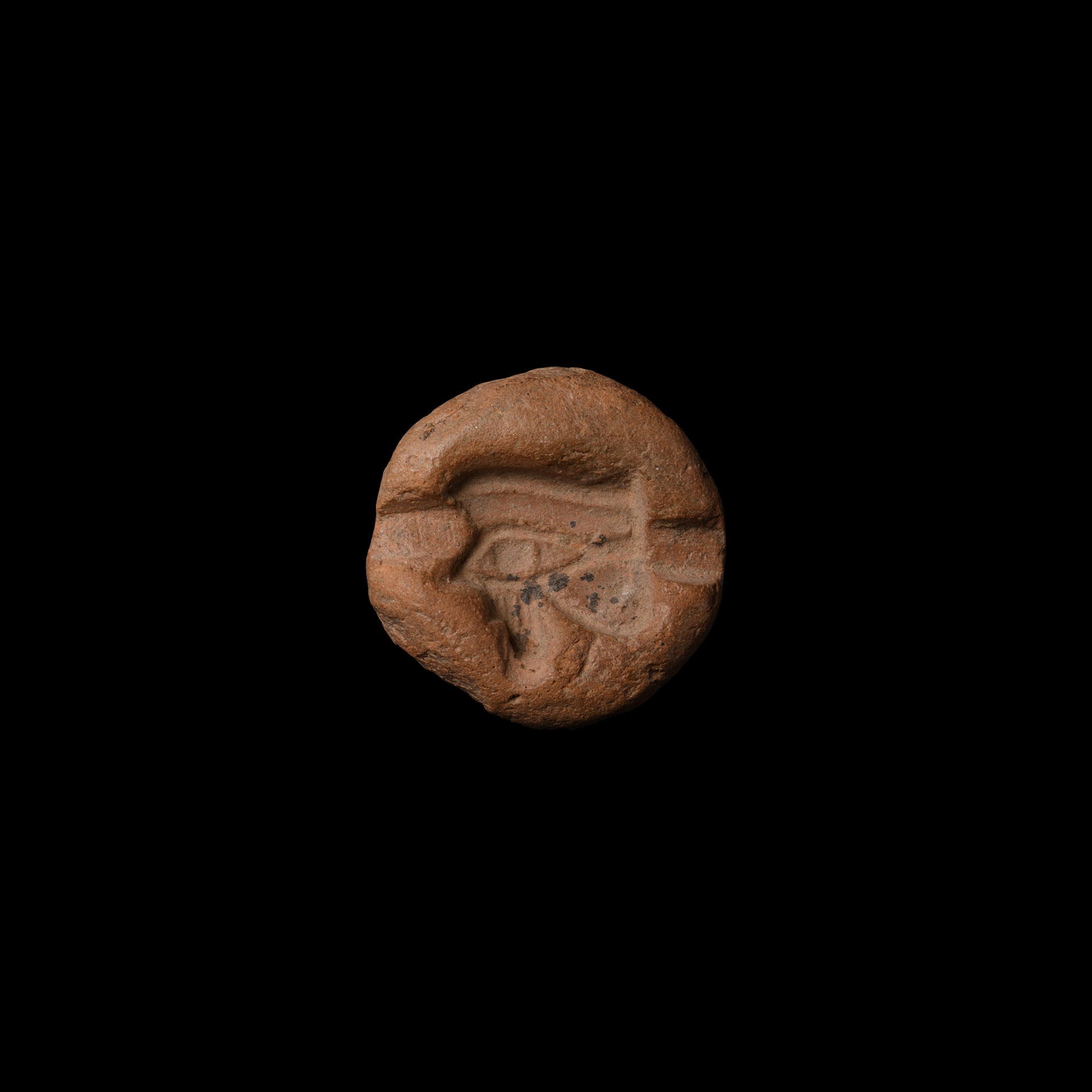 Egyptian Terracotta Eye of Horus Mould