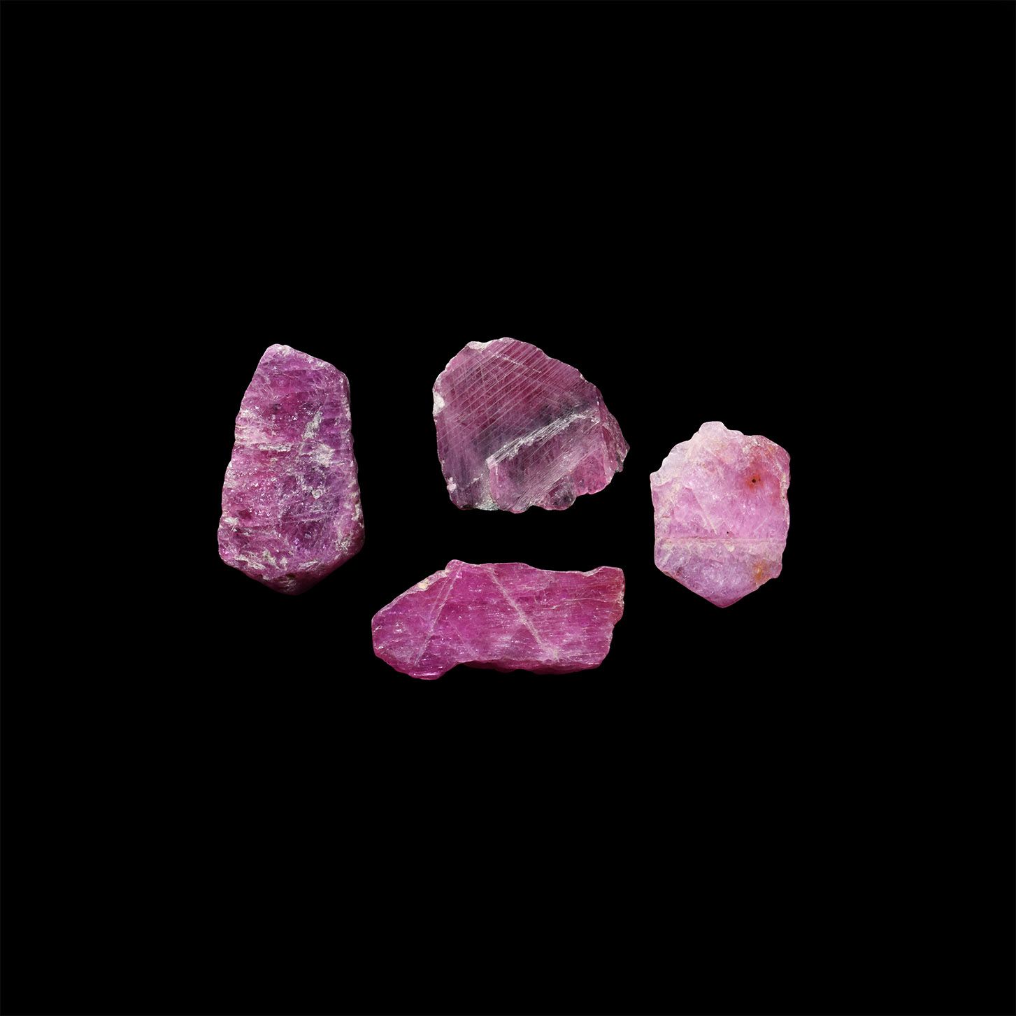 Natural History - 54 Carat Ruby Crystal Group