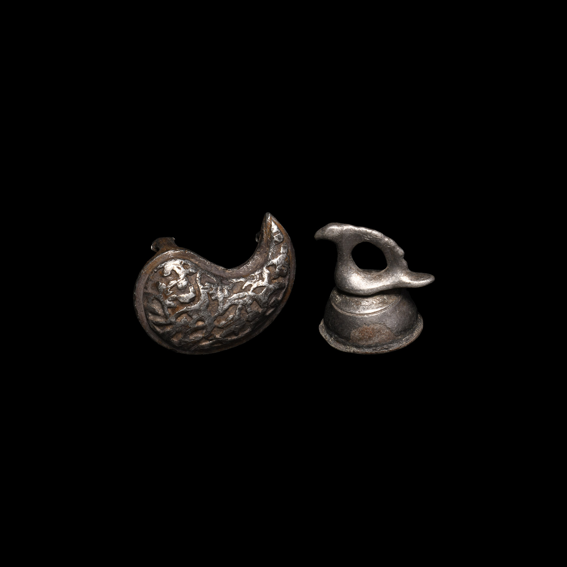 Medieval Silver Artefact Group