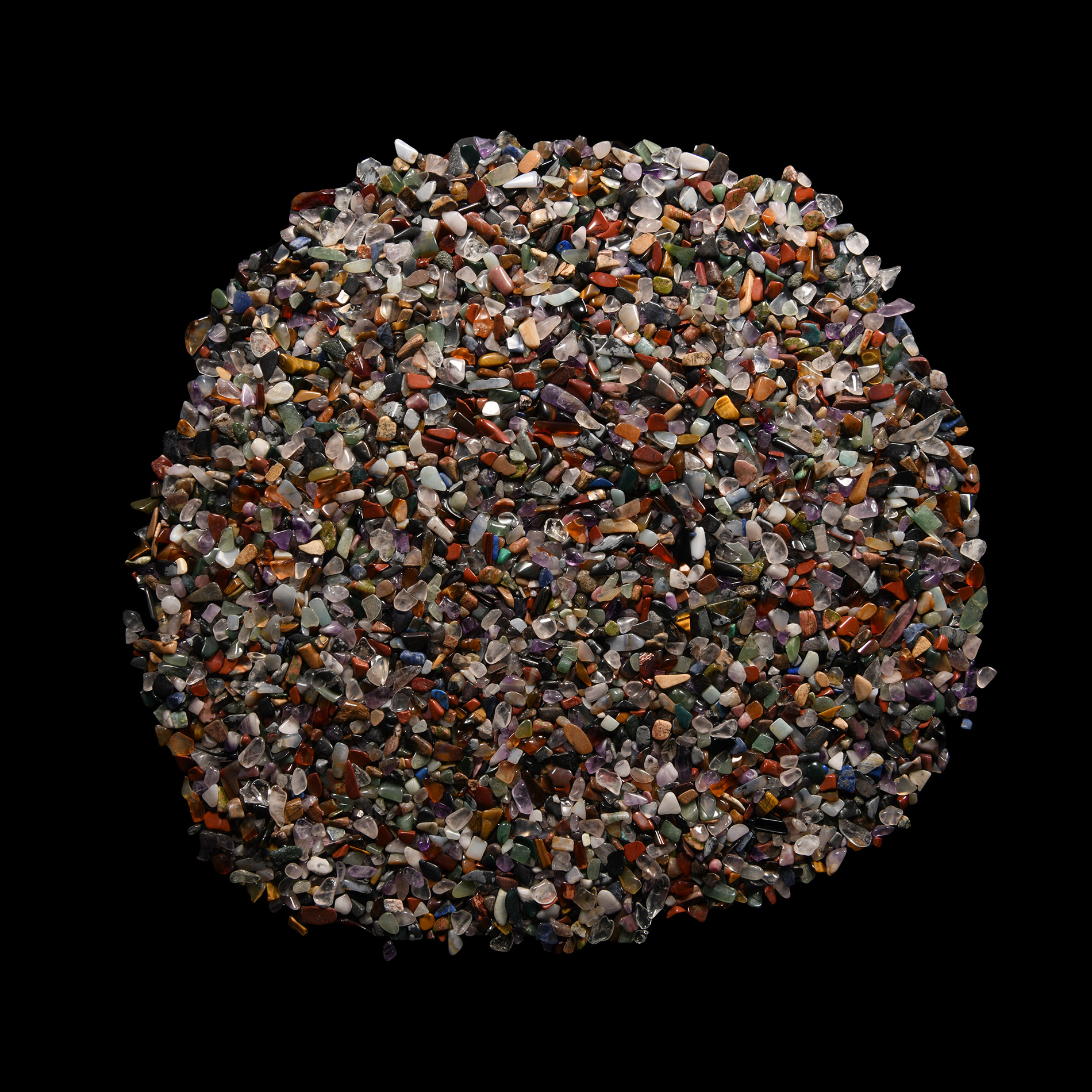 Natural History - Large Group of Small Polished Gemstone Specimens