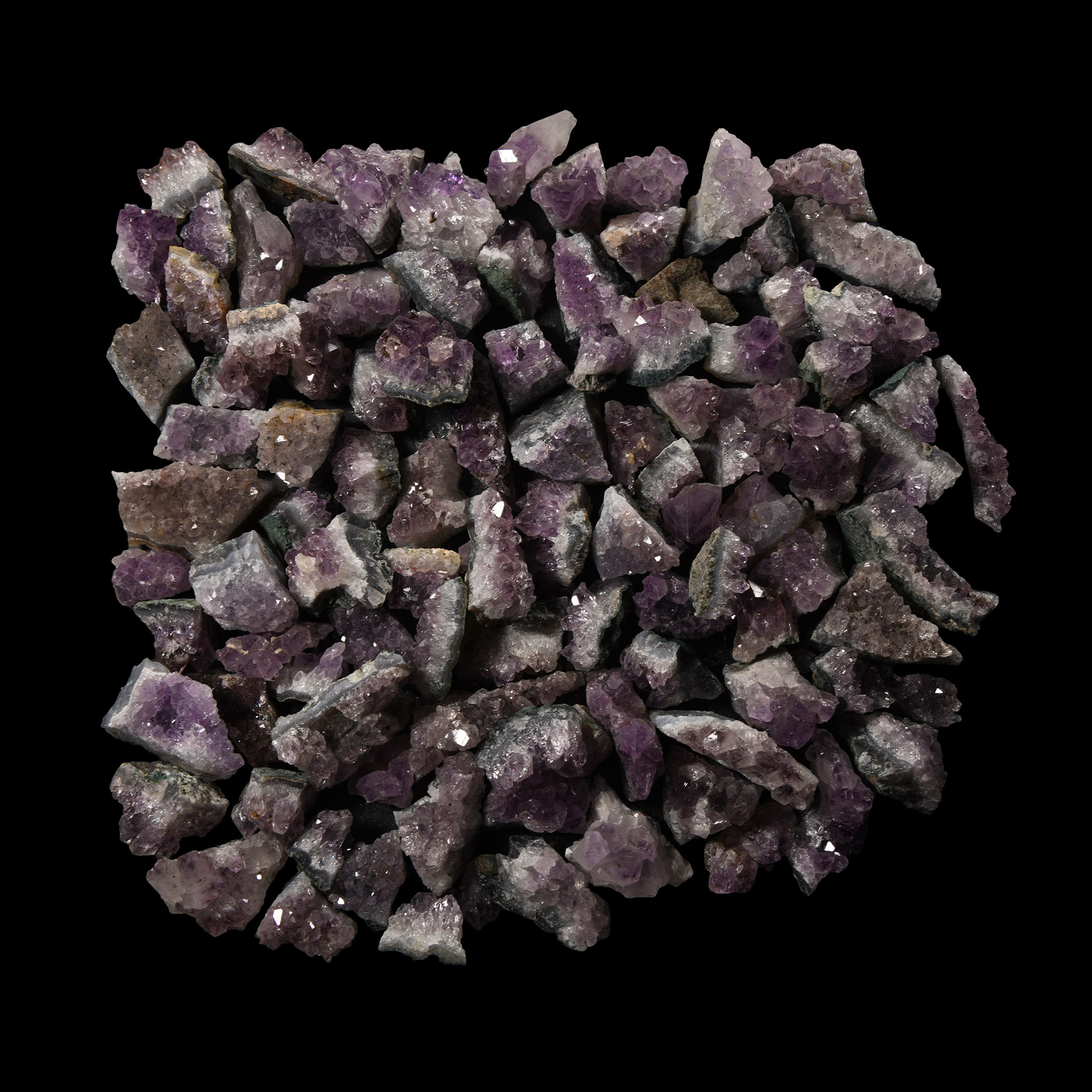 Natural History - Amethyst Crystal Specimen Group