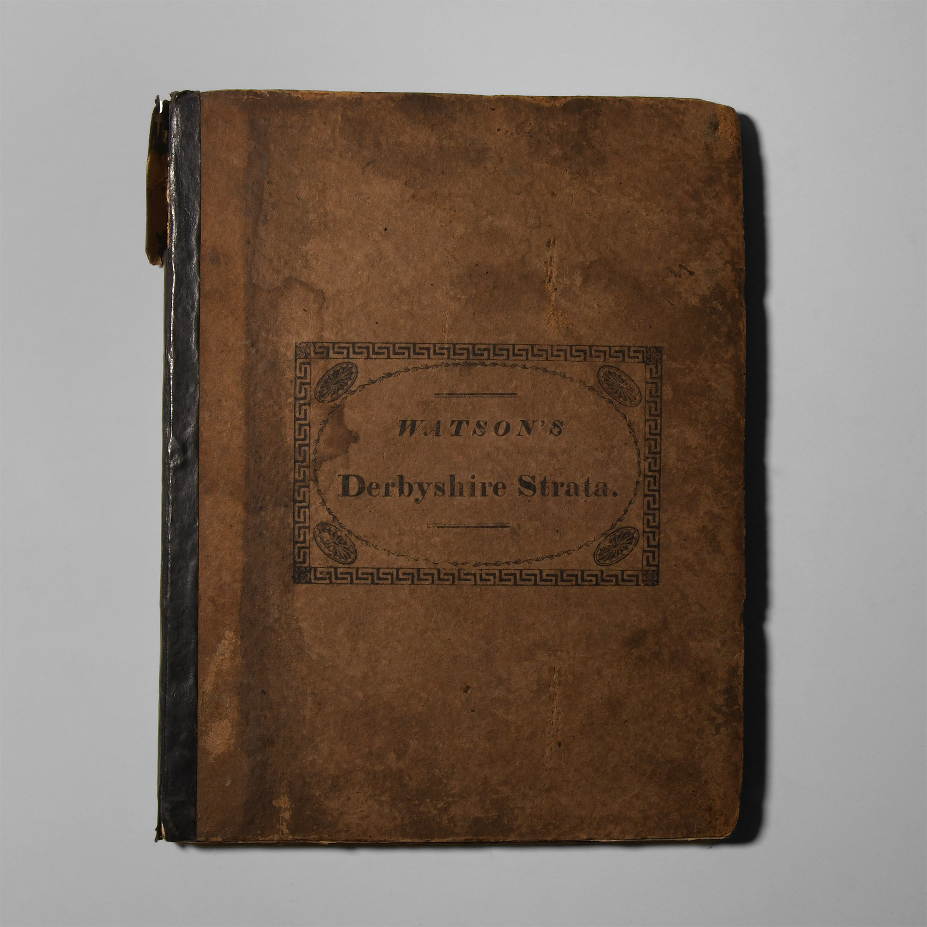 Natural History Books - Watson - Strata of Derbyshire