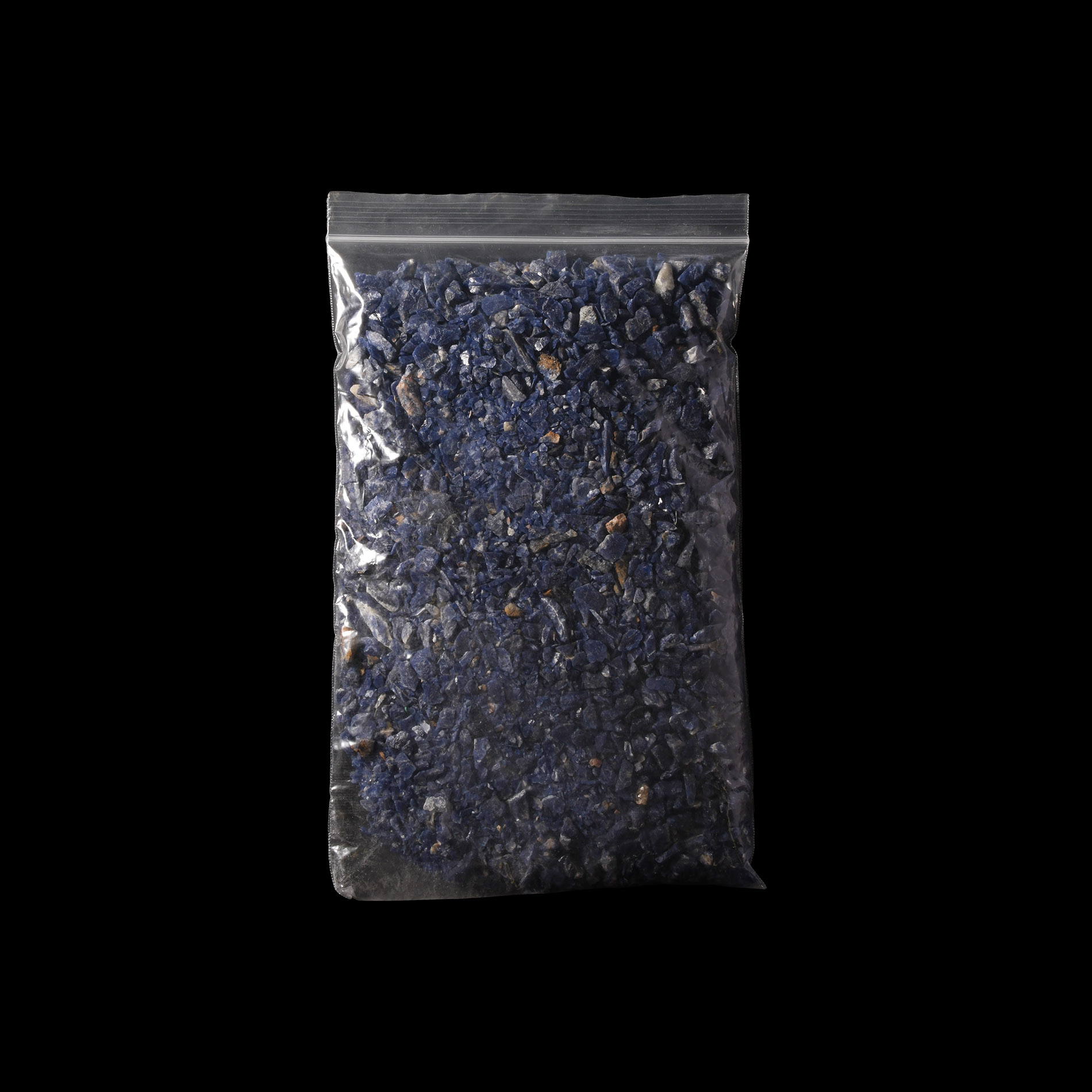 Natural History - A Large Quantity of Blue Sodalite Mineral Chips