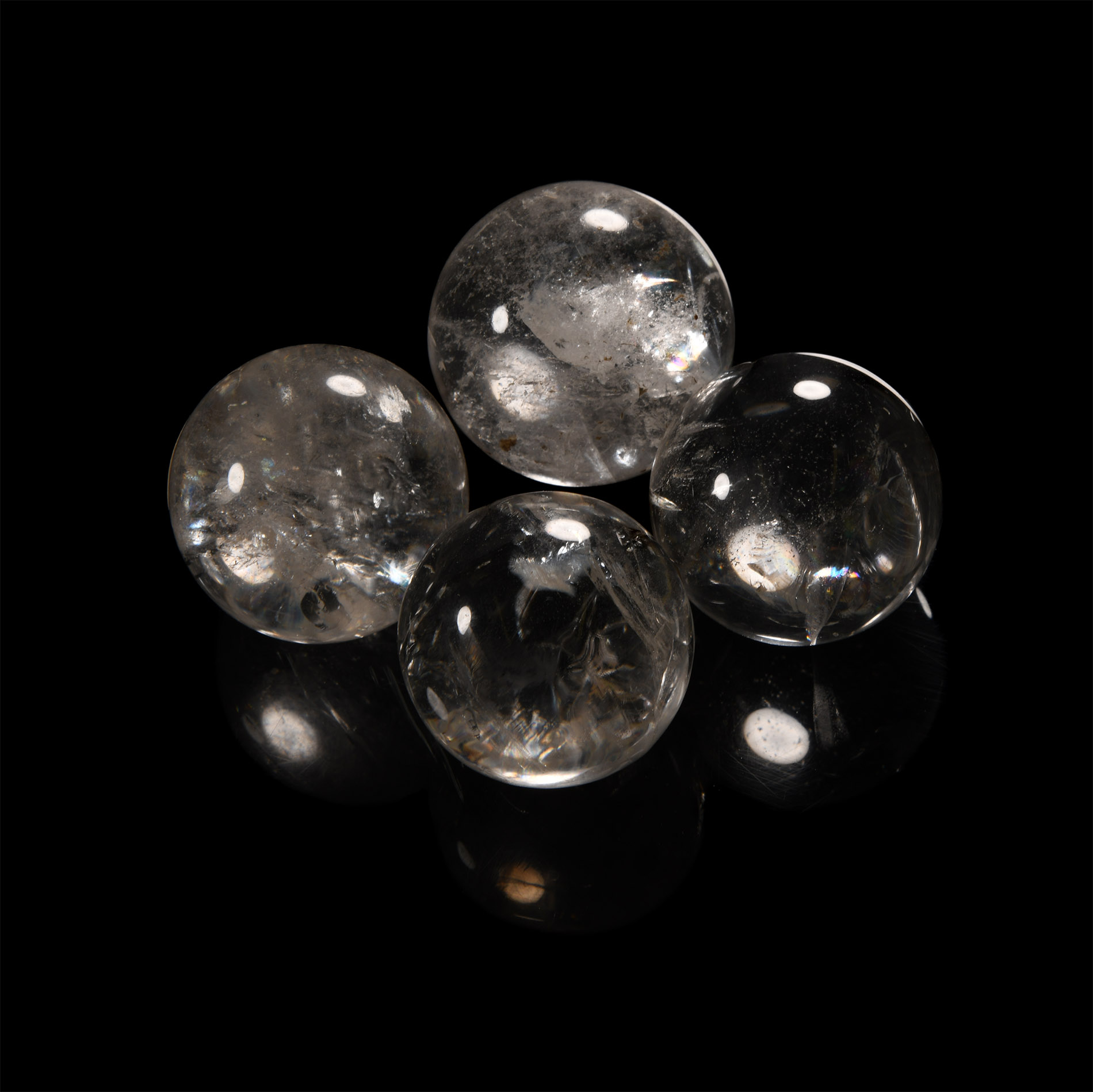 Natural History - Cut and Polished Crystal Ball Group