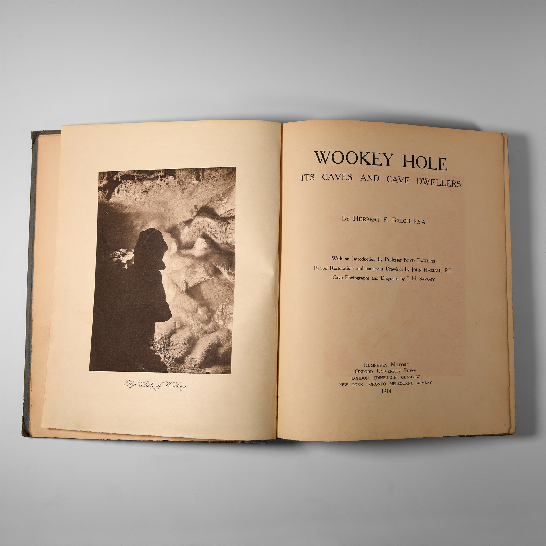 Natural History Books - Balch - Wookey Hole Its Caves and Cave Dwellers