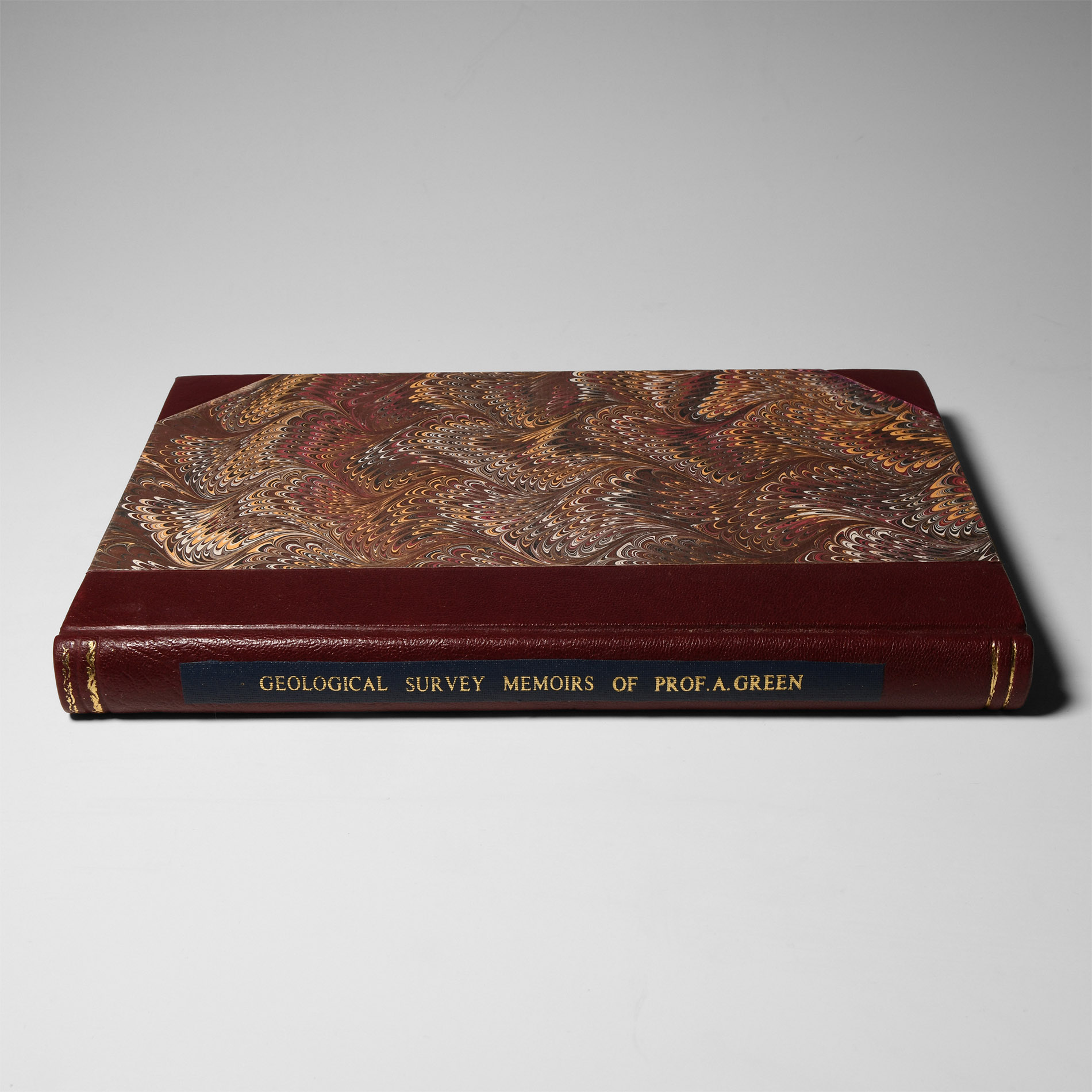 Natural History Books - Green - Memoirs of the Geological Survey