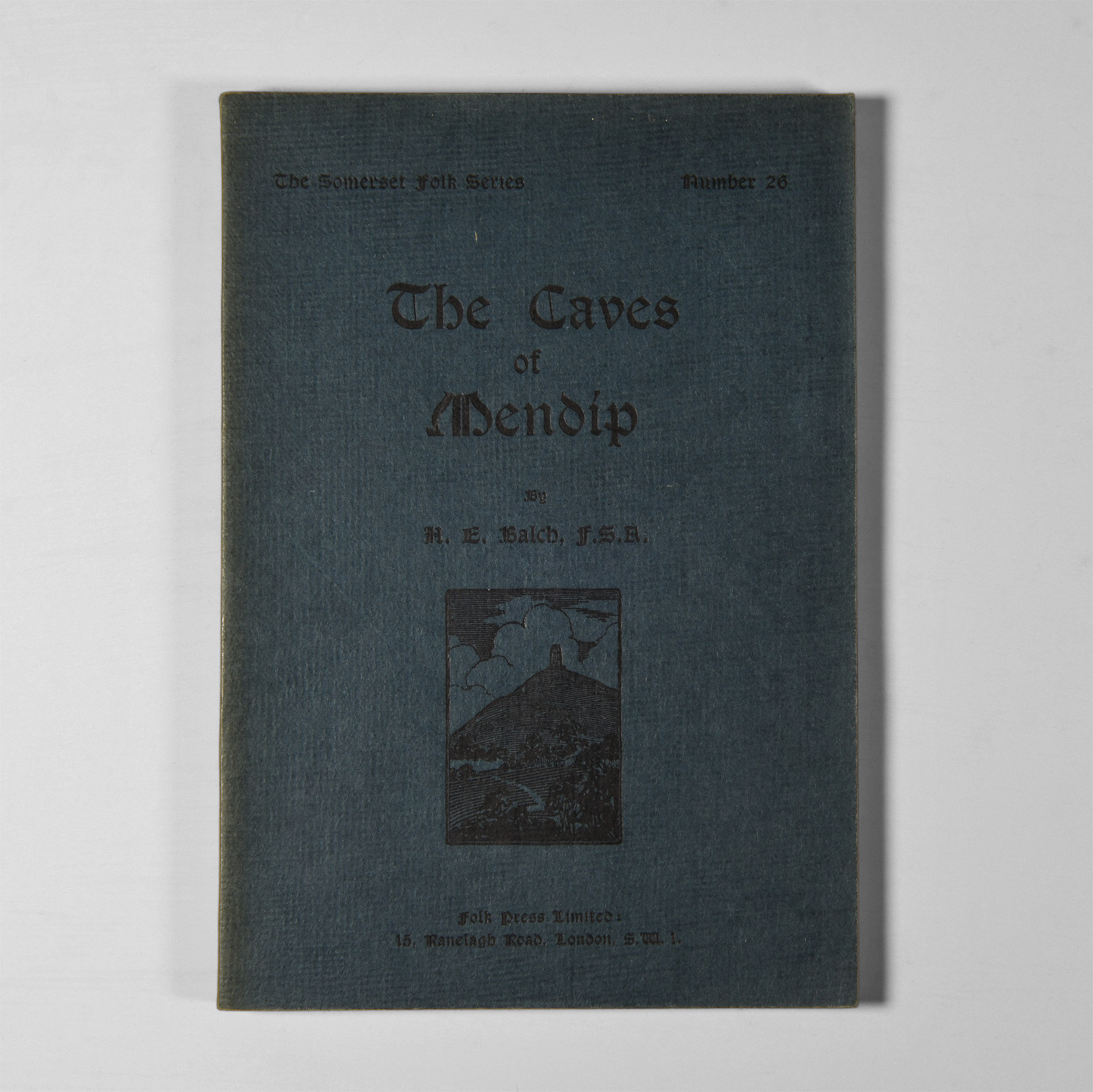 Natural History Books - Balch - Caves of Mendip