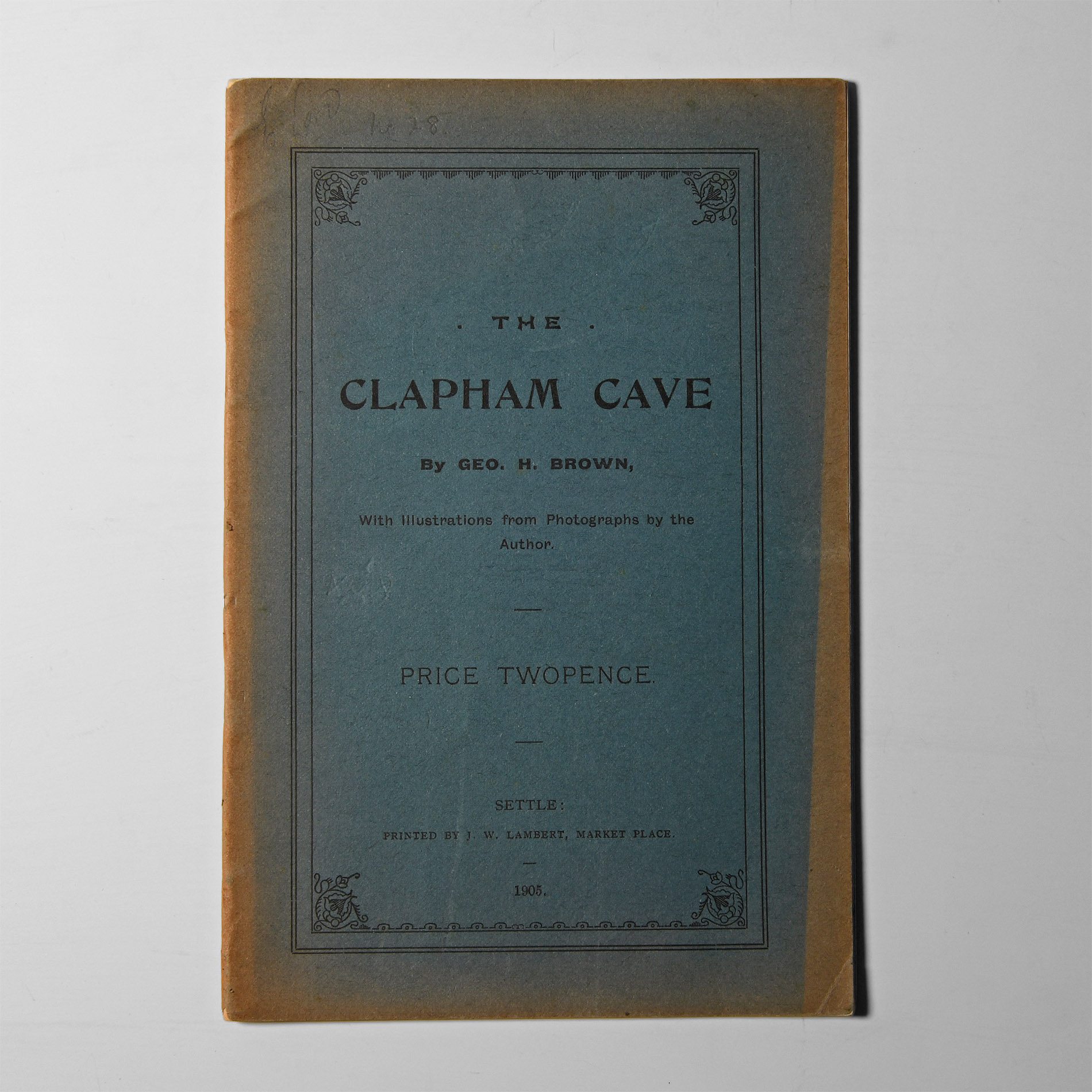 Natural History Books - Brown - The Clapham Cave