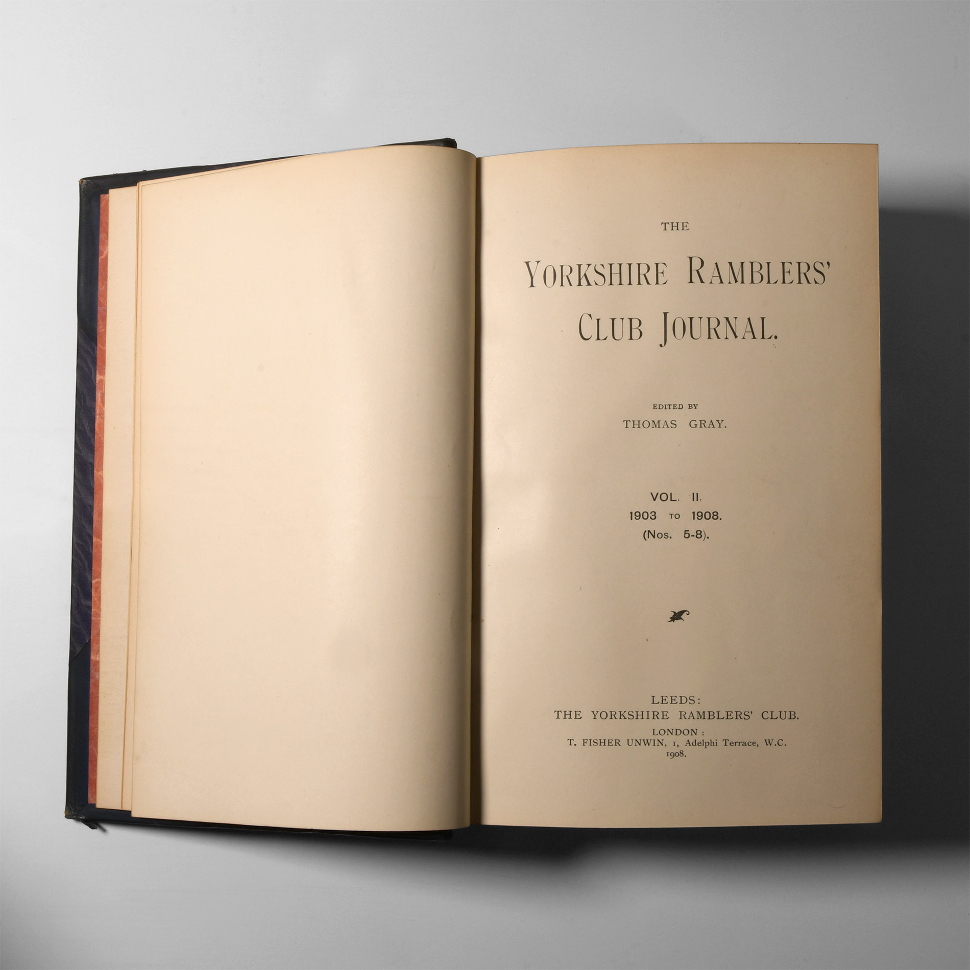Natural History Books - Gray - Yorkshire Rambles Club Journal, Volume II, Parts 5-8