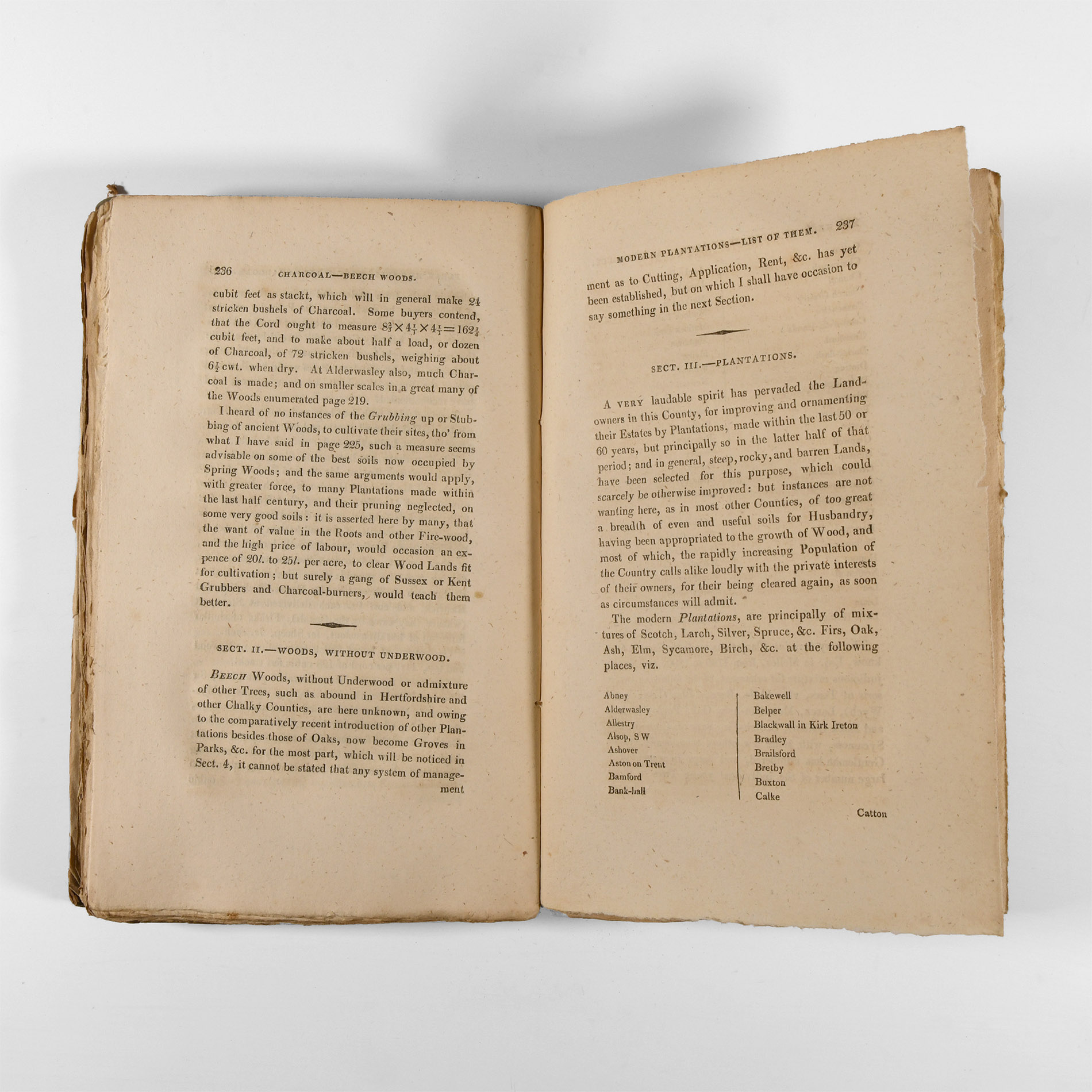 Natural History Books - Farey - General View of the Agriculture and Minerals of Derbyshire