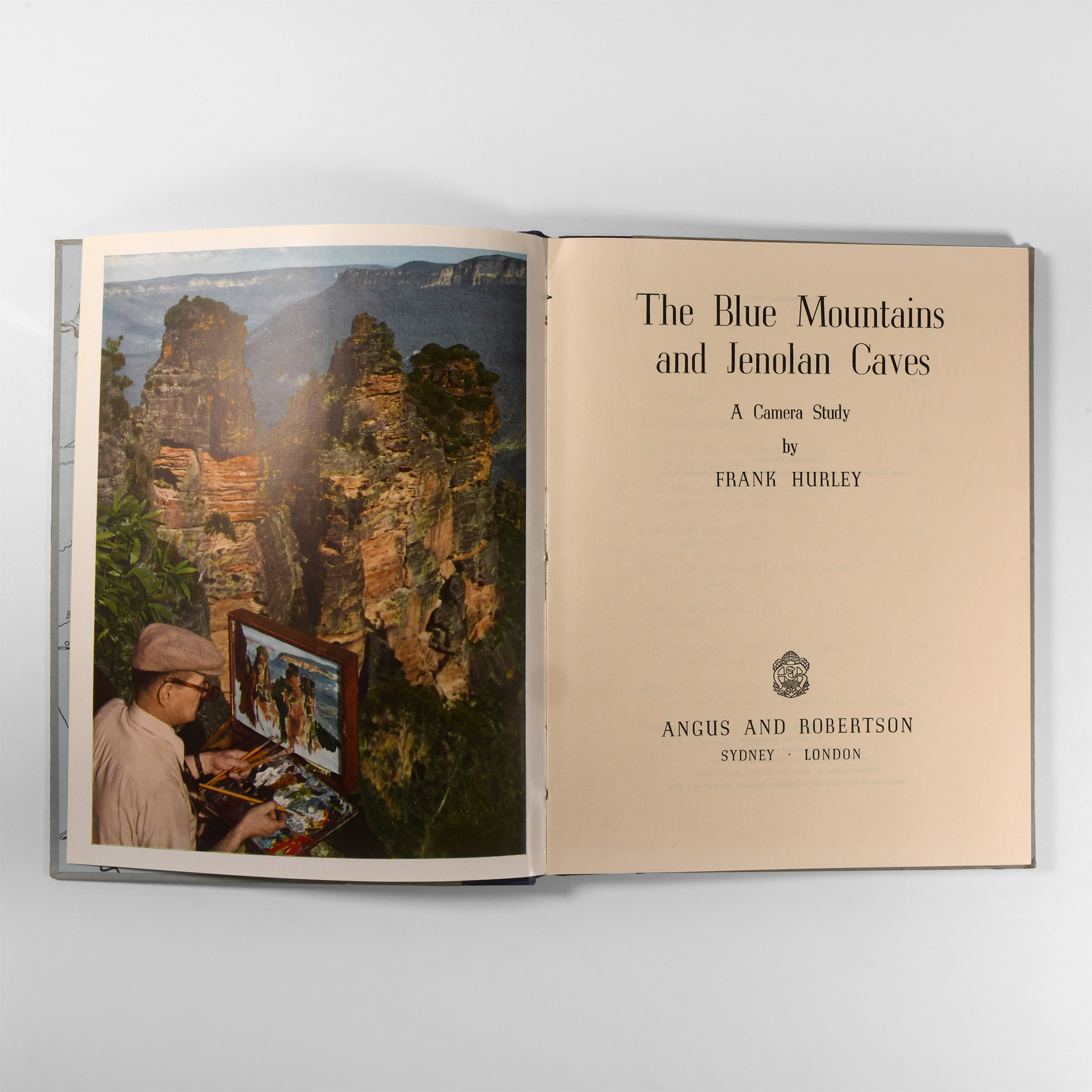 Natural History Books - Hurley - Blue Mountains and Jenolan Caves