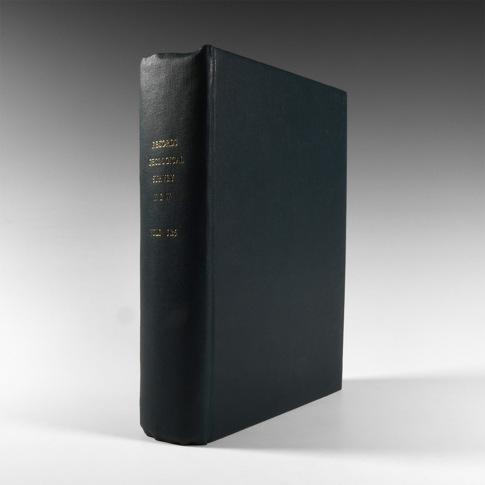 Natural History Books - Dept of Mines and Agriculture - Records of the Geological Survey of NSW  (volumes V(parts I-IV) and VI(parts I-IV)