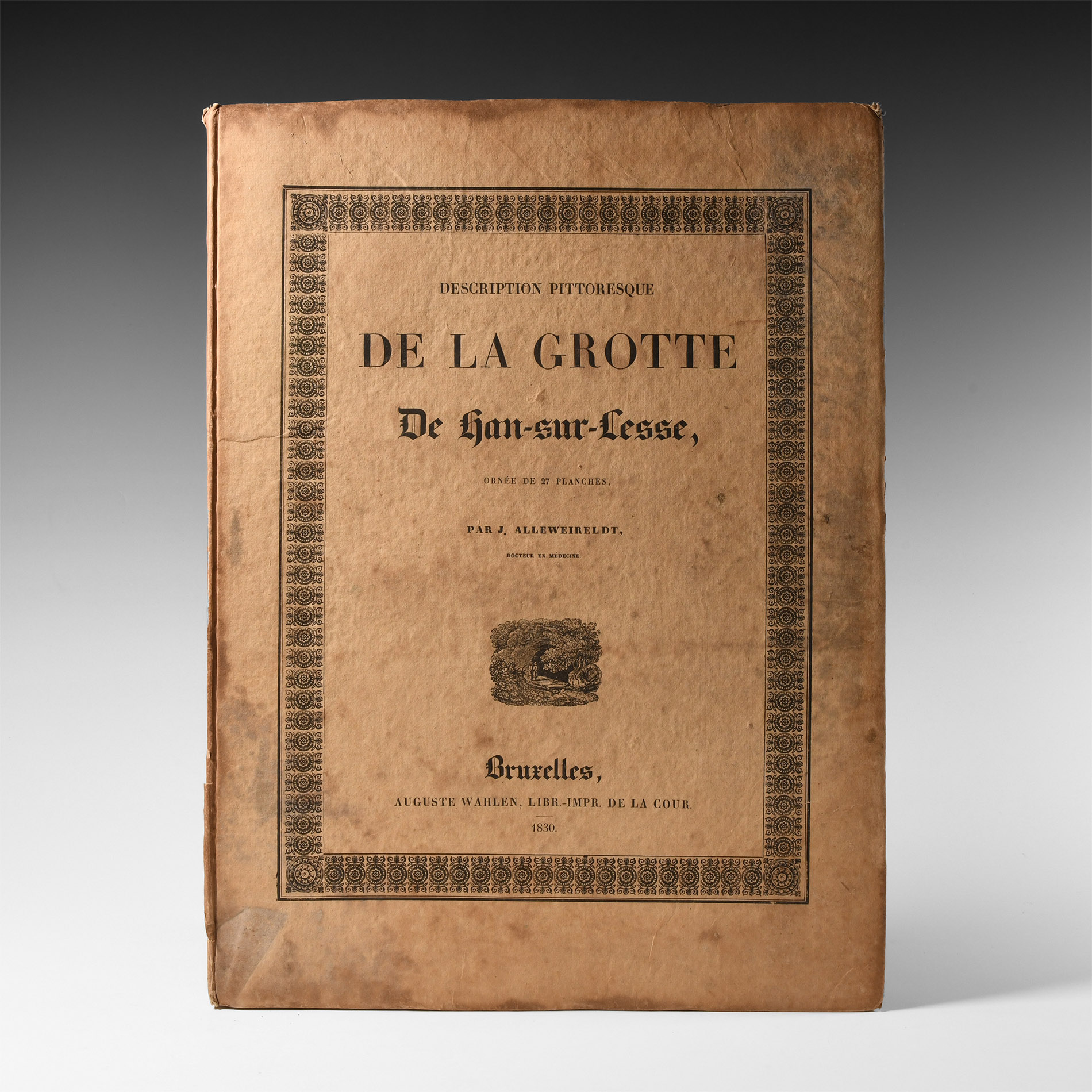 Natural History Books - Alleweireldt - Description Pittoresque de la Grotte de Han-sur-Lesse