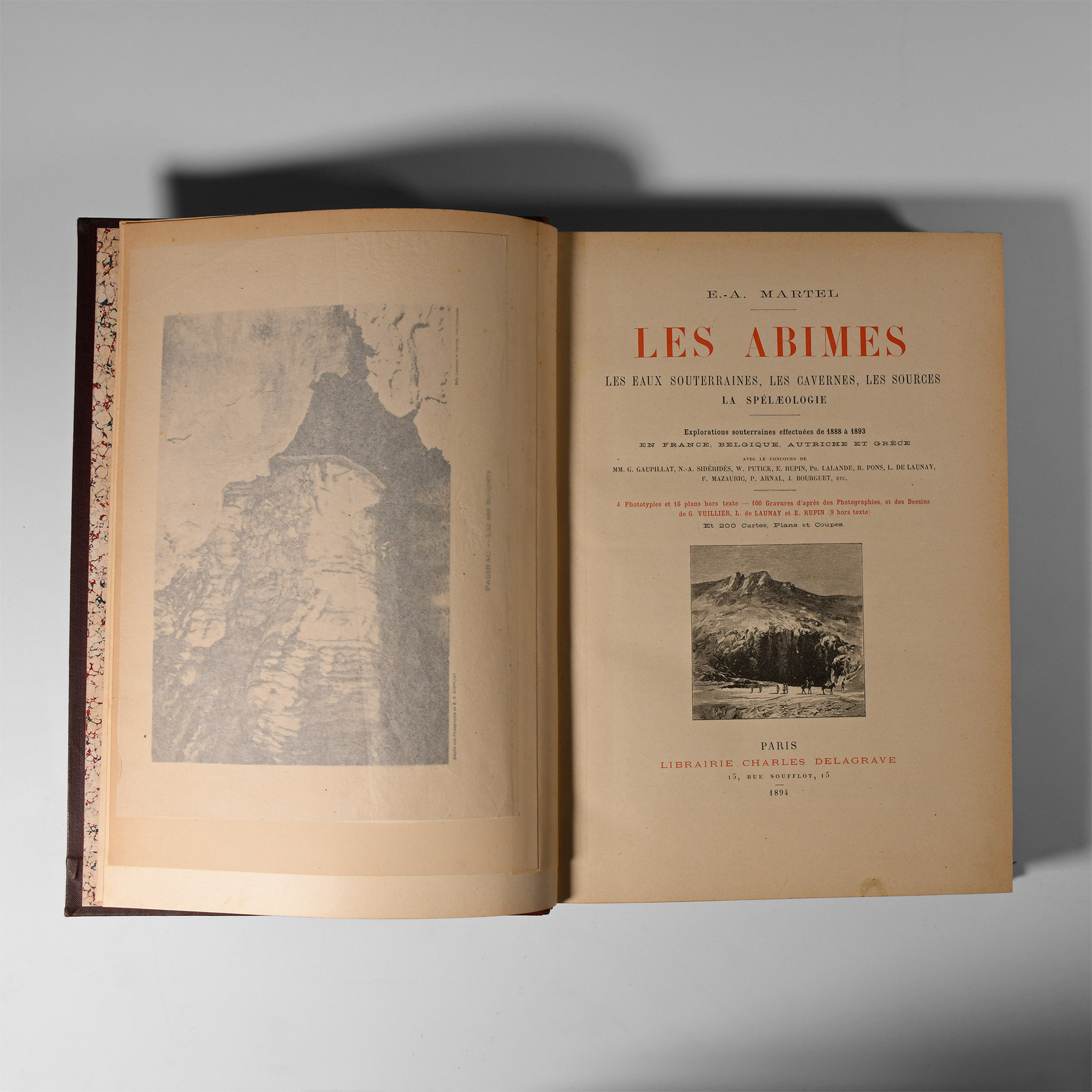 Natural History Books - Martell - Les Abimes