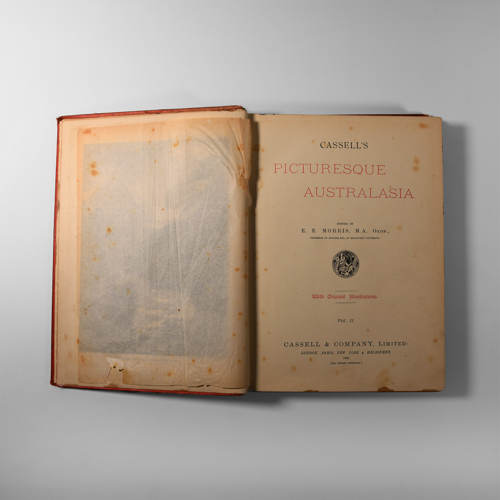 Natural History Books - Morris - Cassell's Picturesque Australia, Volume 2