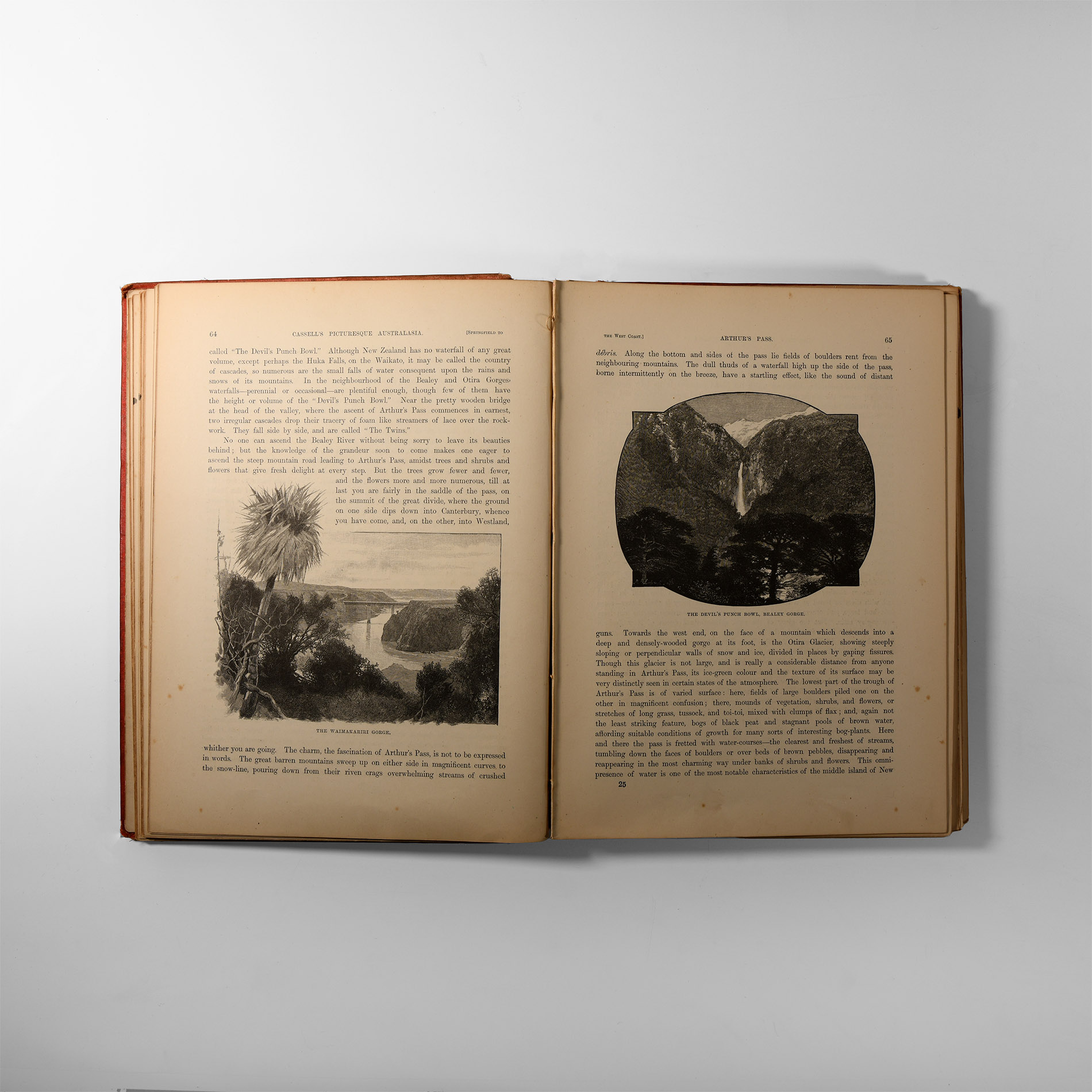 Natural History Books - Morris - Cassell's Picturesque Australia, Volume 2