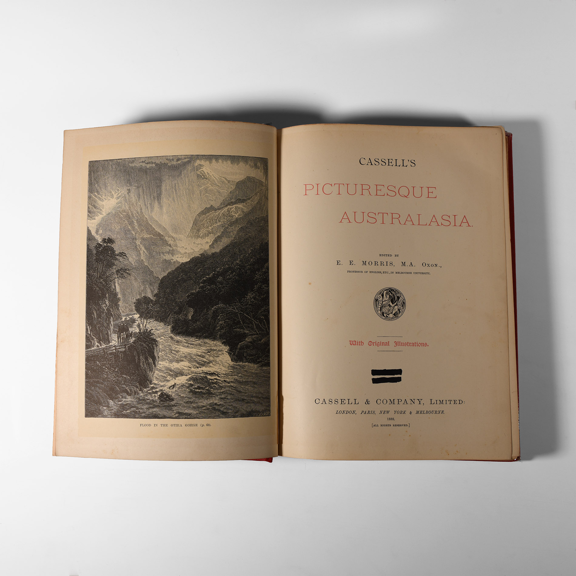 Natural History Books - Morris - Cassell's Picturesque Australia, Volume 2