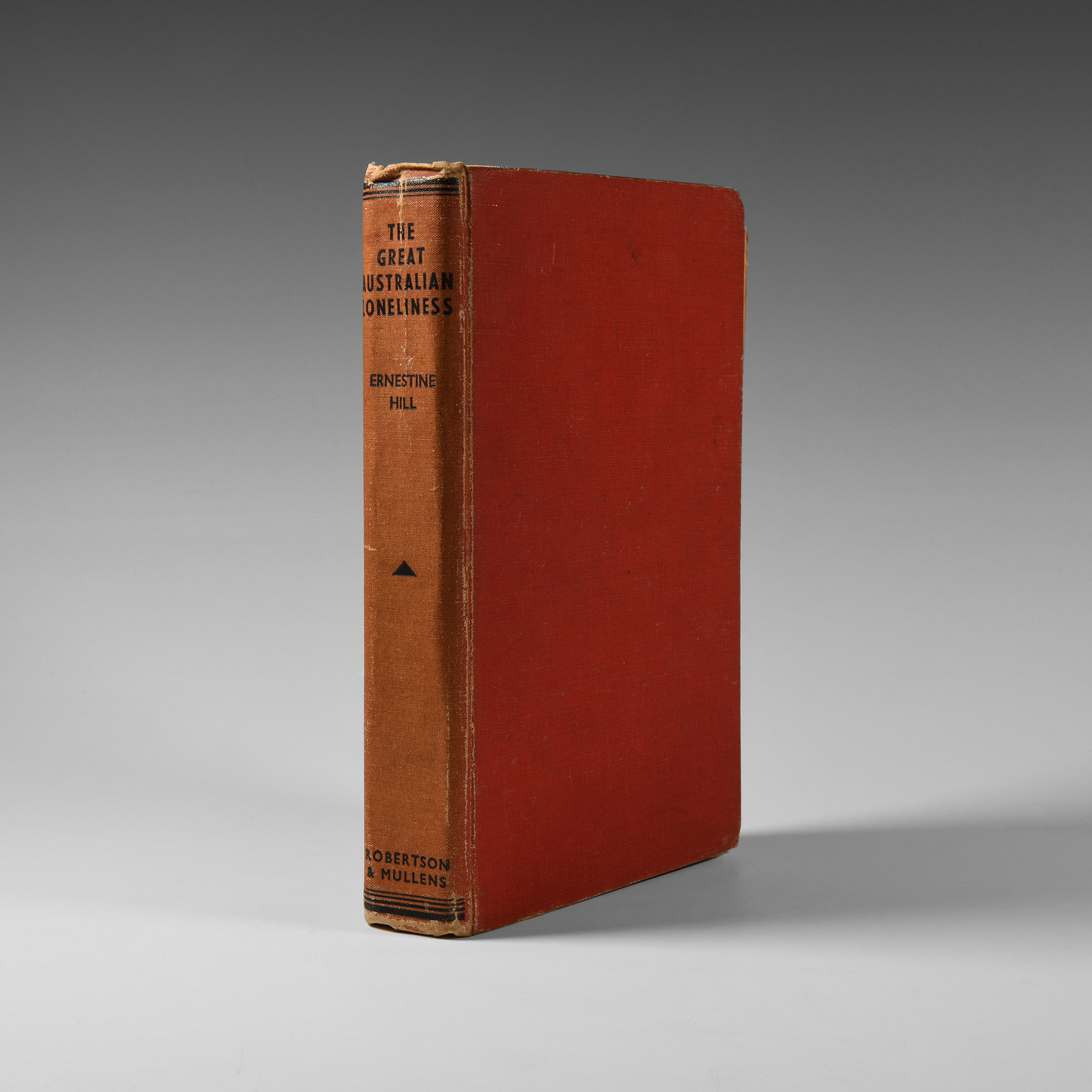 Natural History Books - Hill - The Great Australian Loneliness - 1945