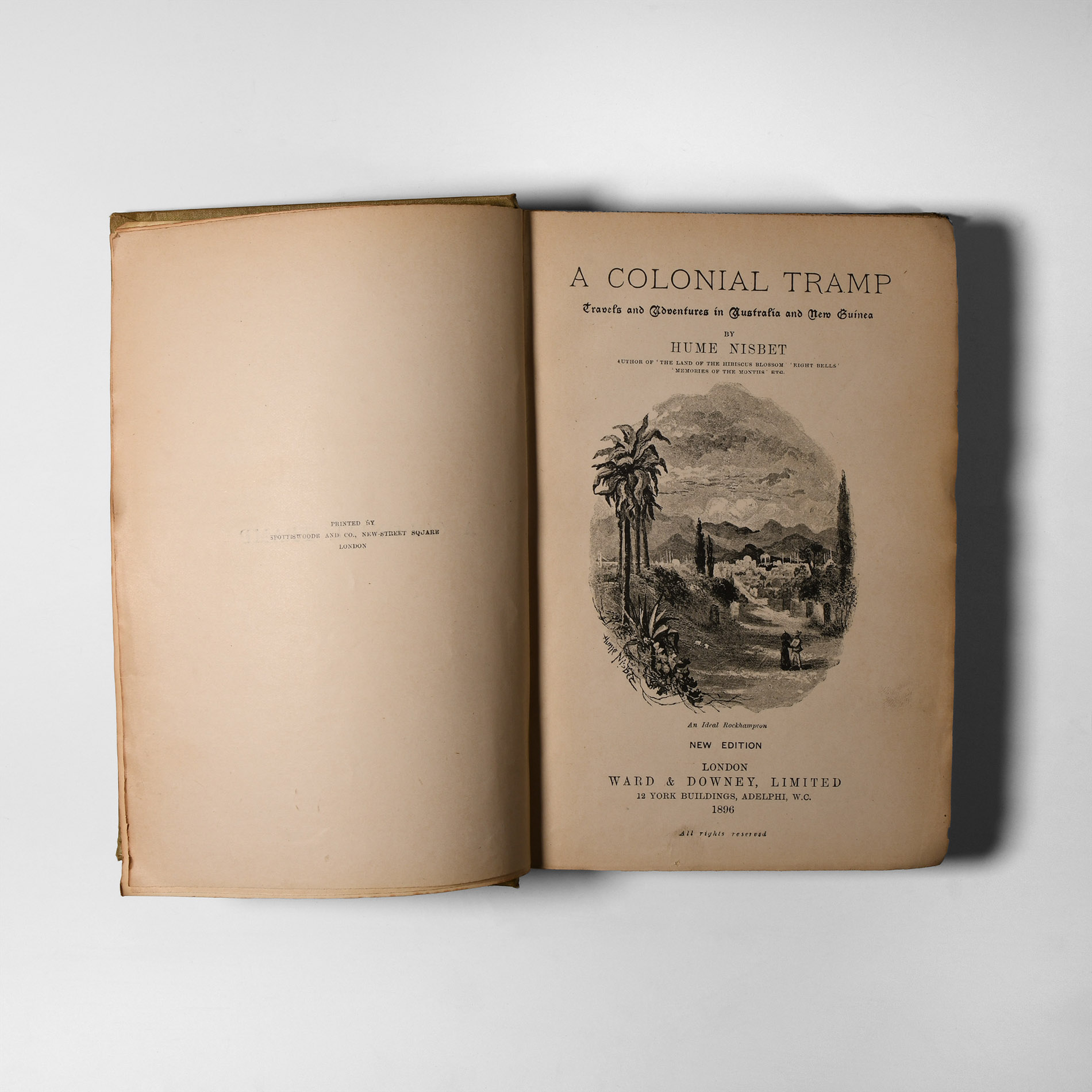 Natural History Books - Nisbet - A Colonial Tramp