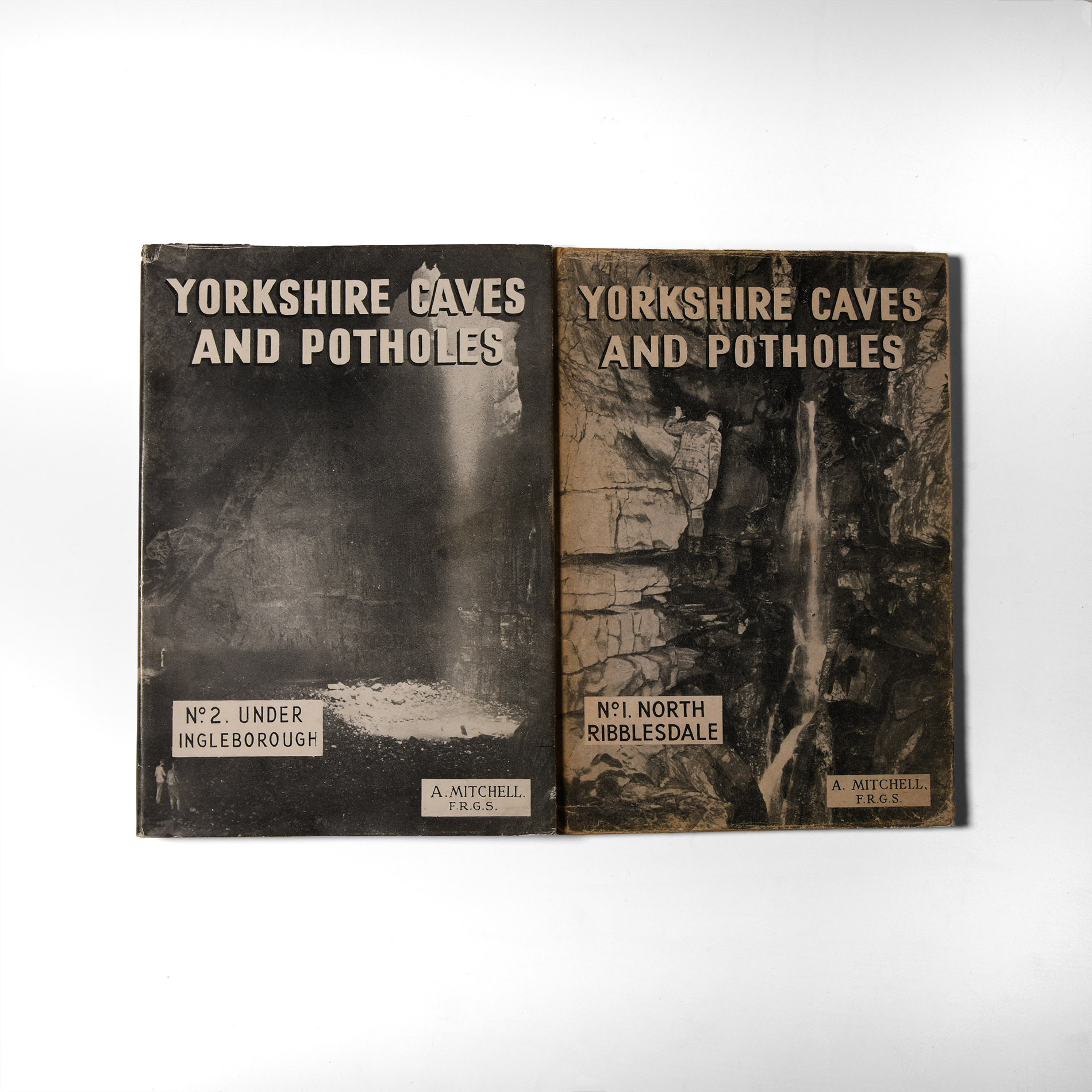 Natural History Books - Mitchell - Yorkshire Caves and Potholes, Volumes 1 and 2