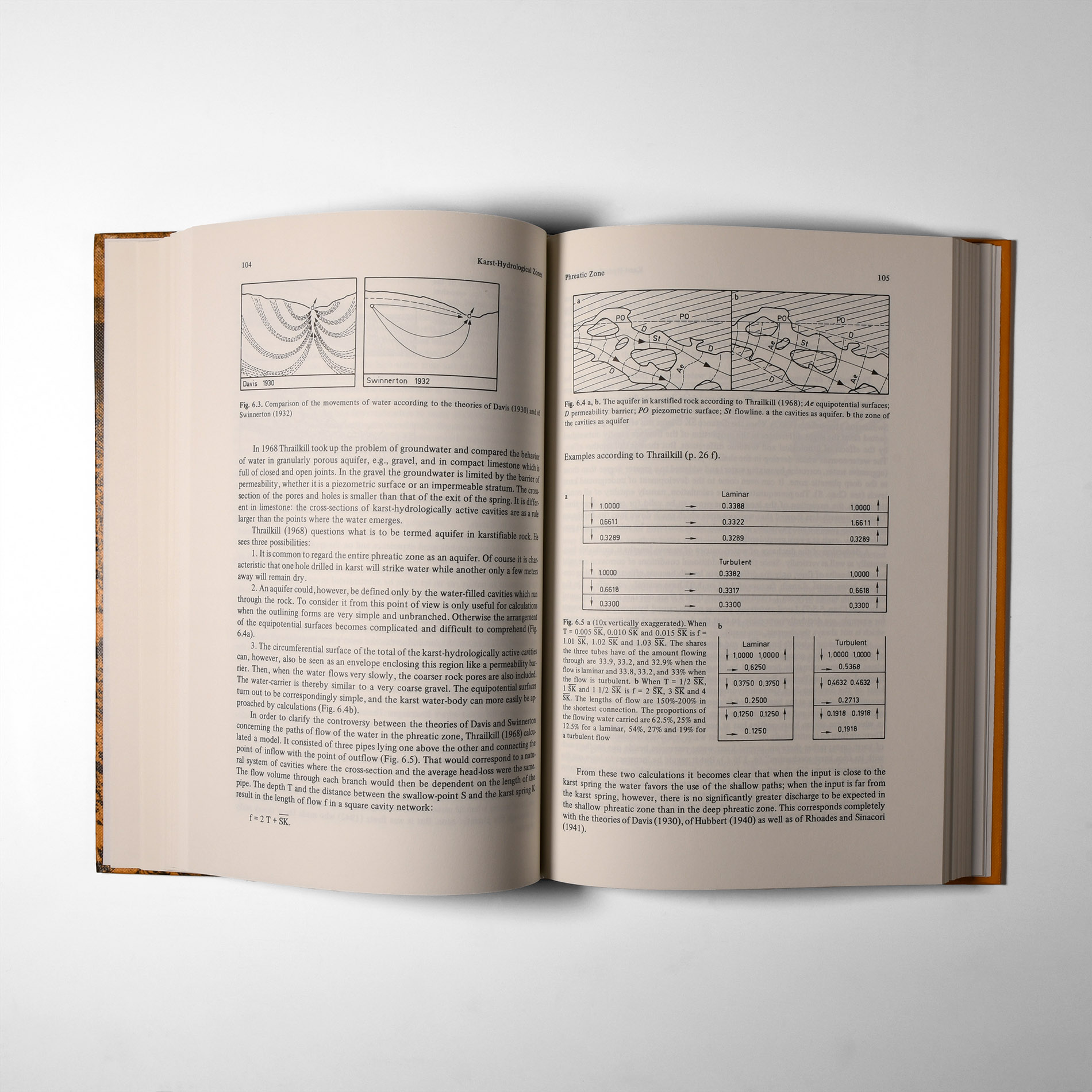 Natural History Books - Bogli - Karst Hydrology and Physical Speleology