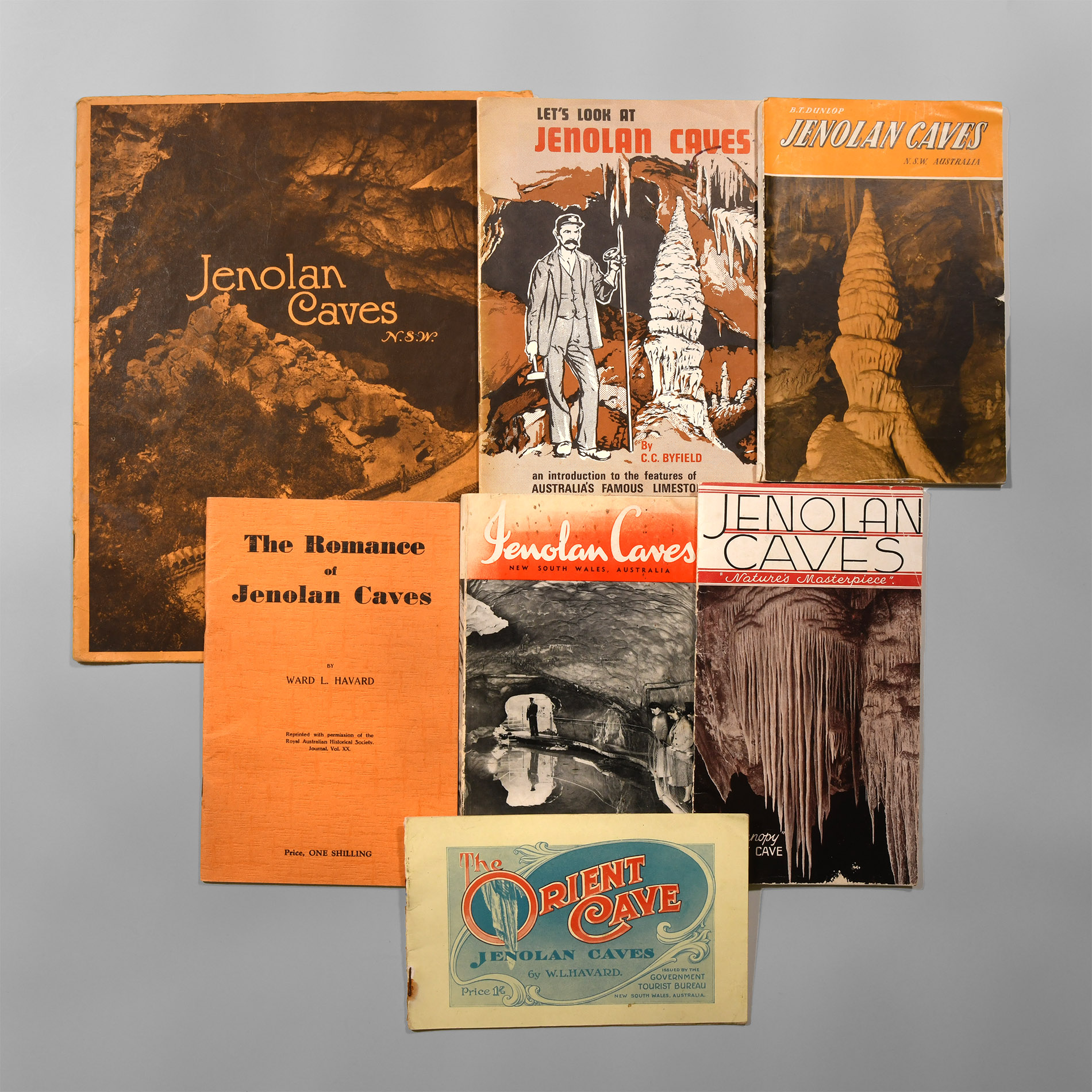 Natural History Books - Various - Australia, Jenolan Caves Guides