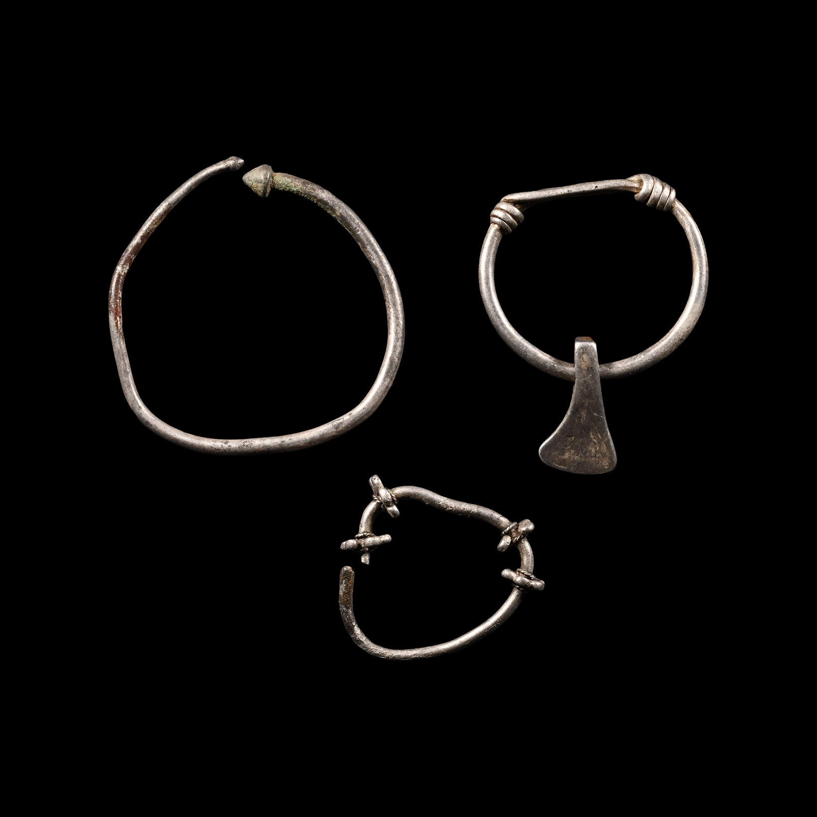 Viking Period Silver Jewellery Group