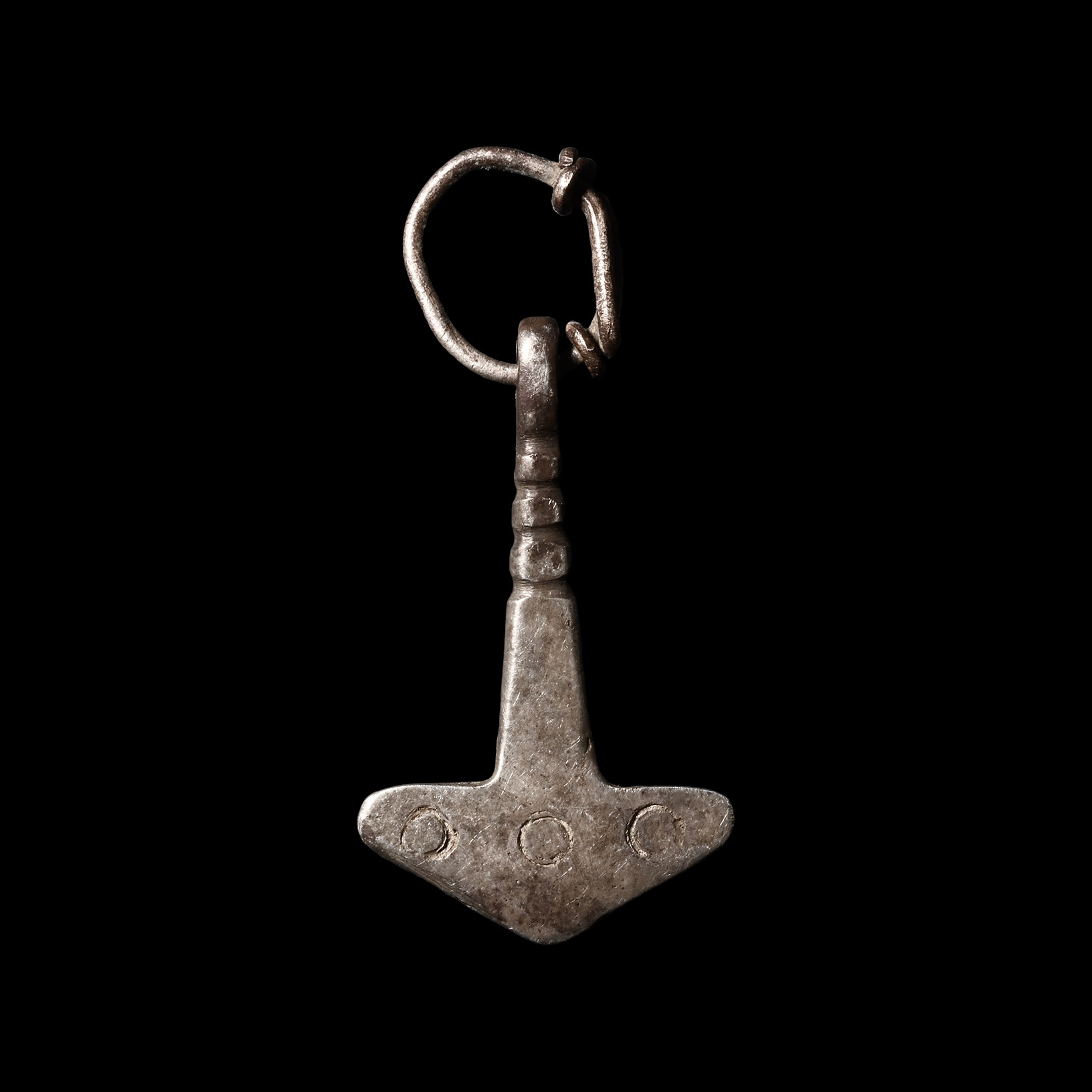 Viking Period Silver Hammer Pendant
