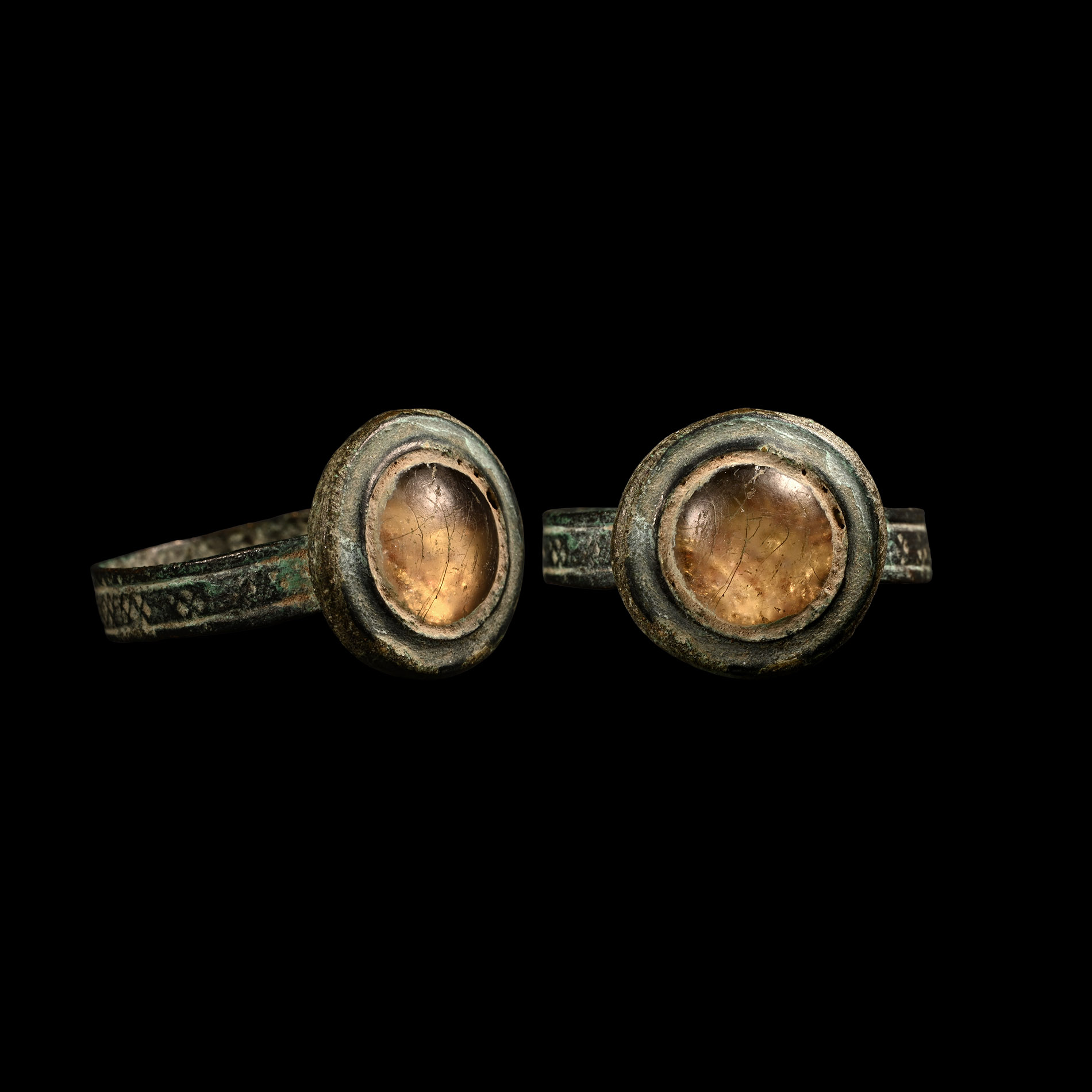 Medieval Ring with Cabochon