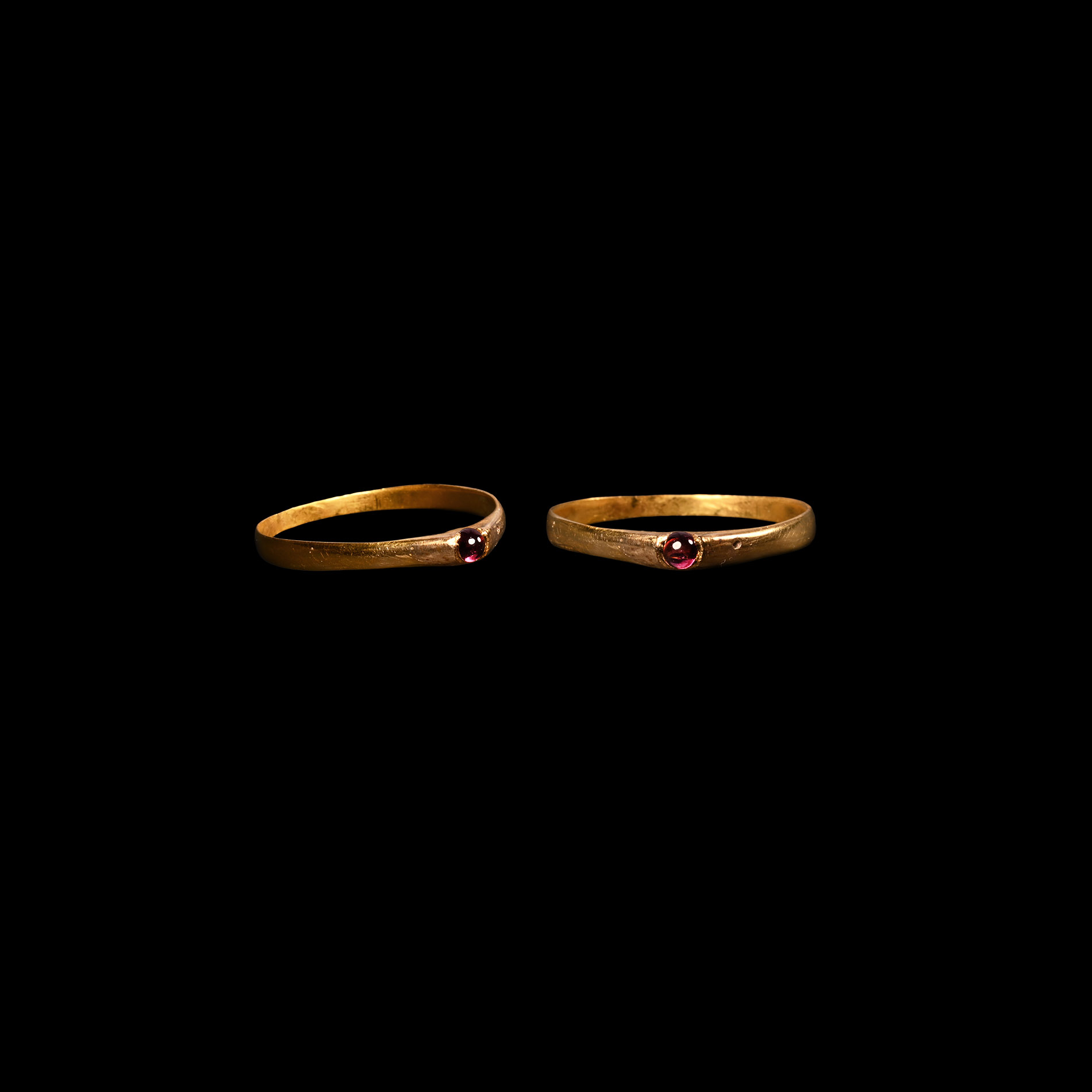 Medieval Bishop's Gold Stirrup Ring